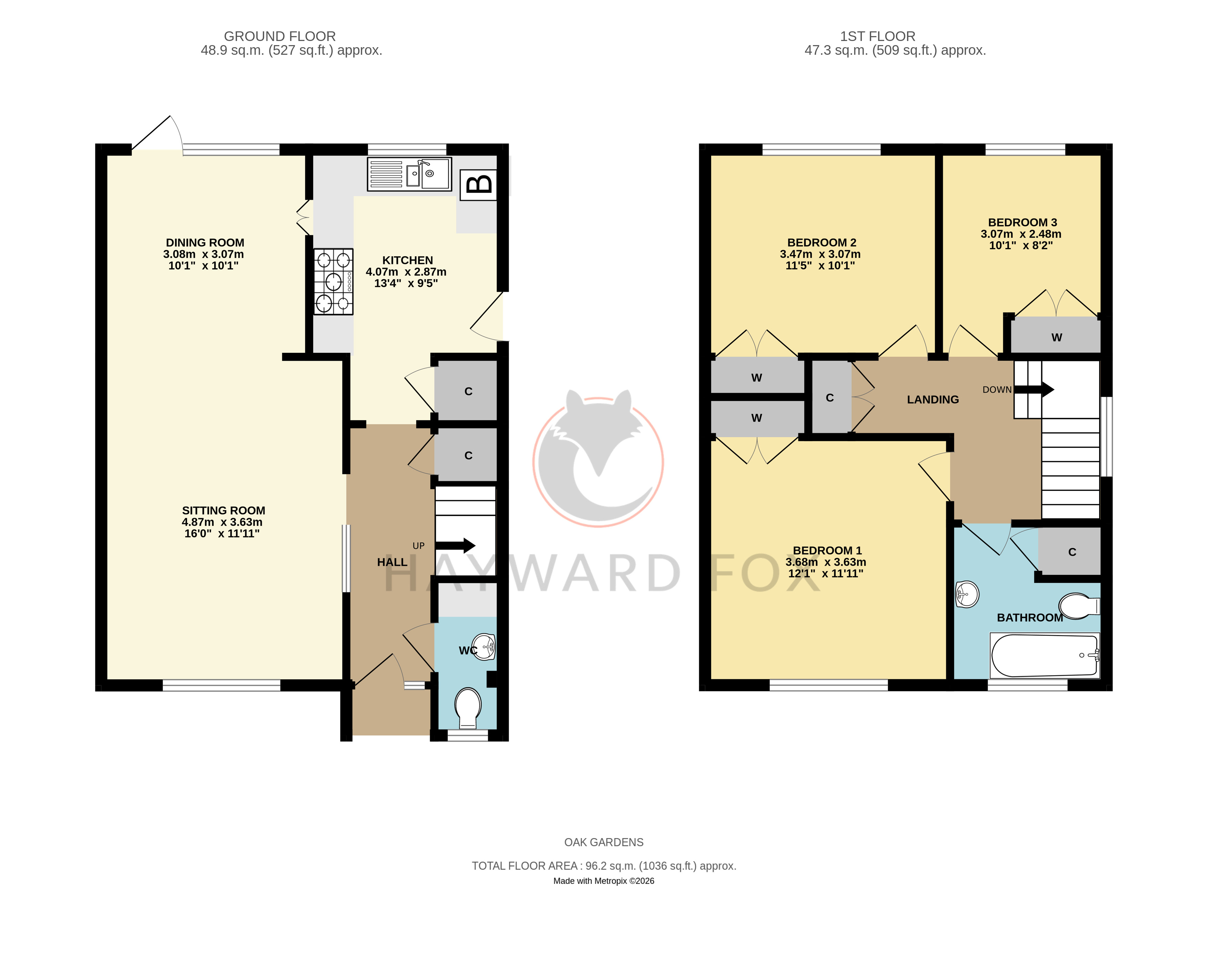 2, Oak Gardens, Lymington floorplan