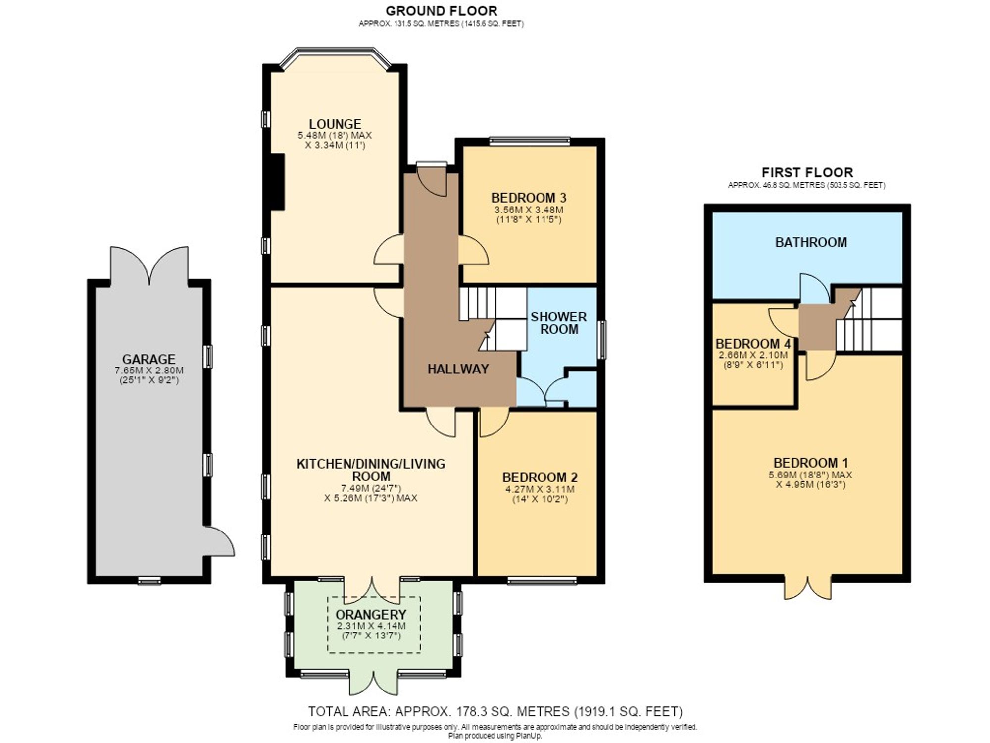 29 Linden Grove, Eastleigh floorplan