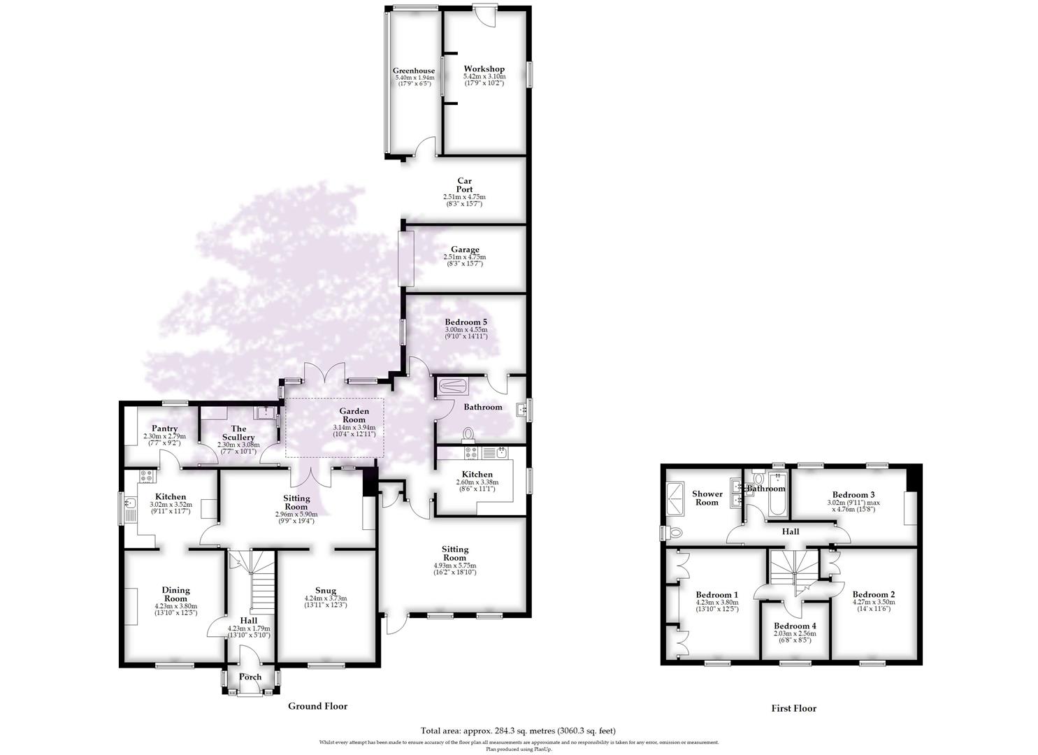 The White House, Station Road, Bristol floorplan