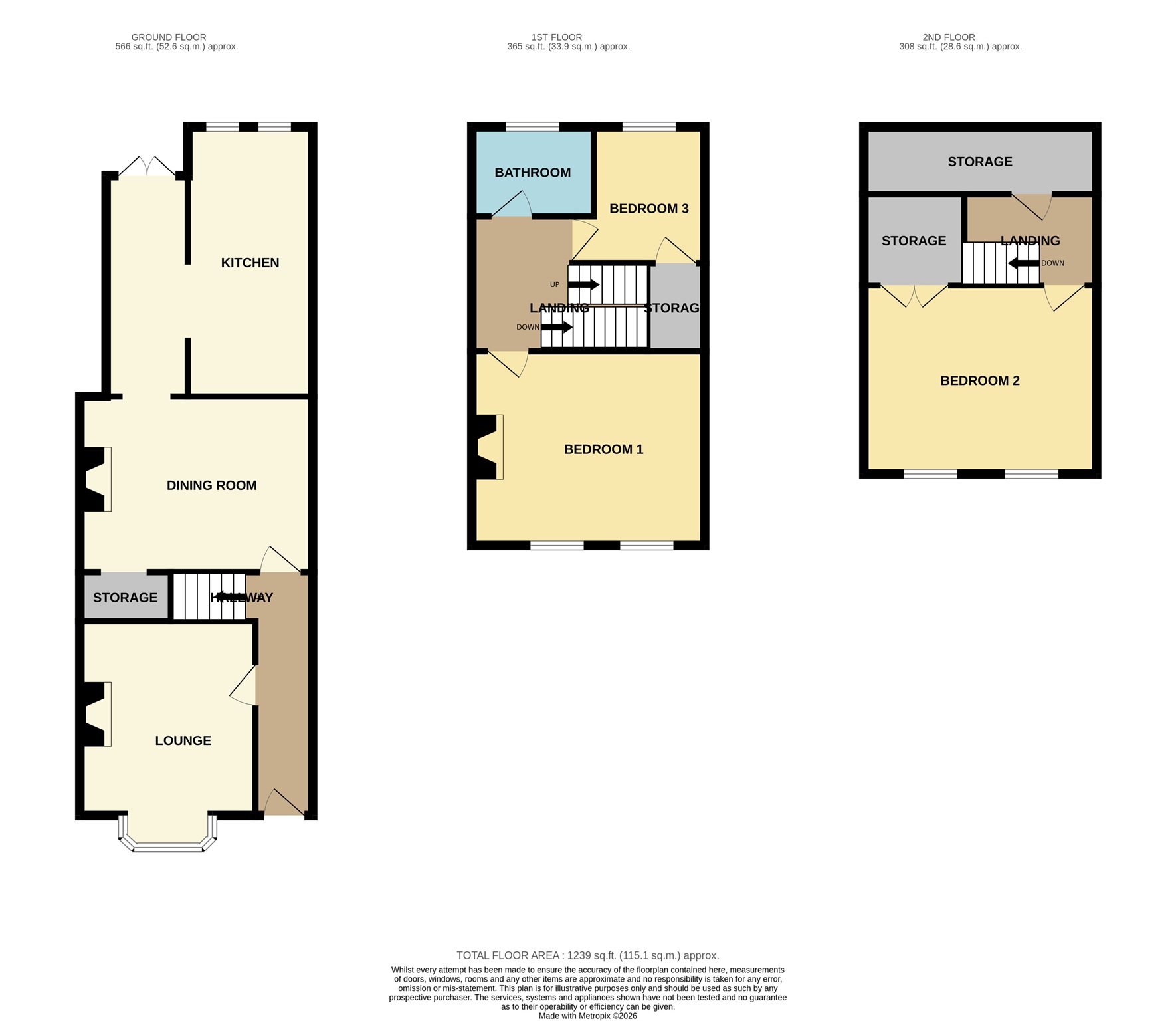 5, Eden Street, Kettering floorplan