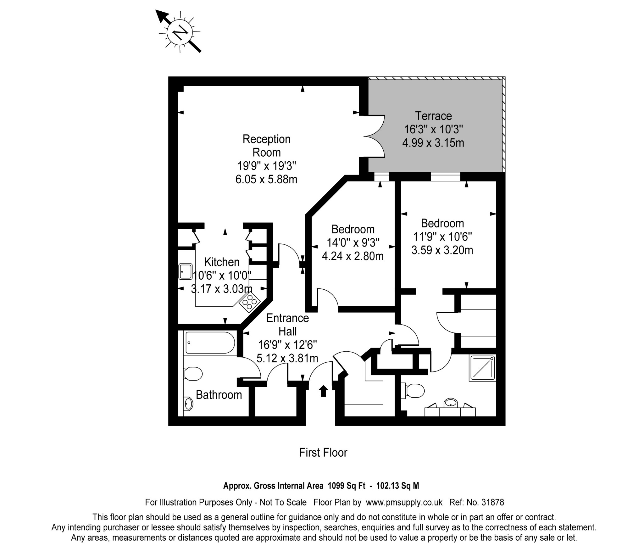2 Bedrooms Flat for sale in 40 Eastcote Road, Pinner, Middlesex HA5