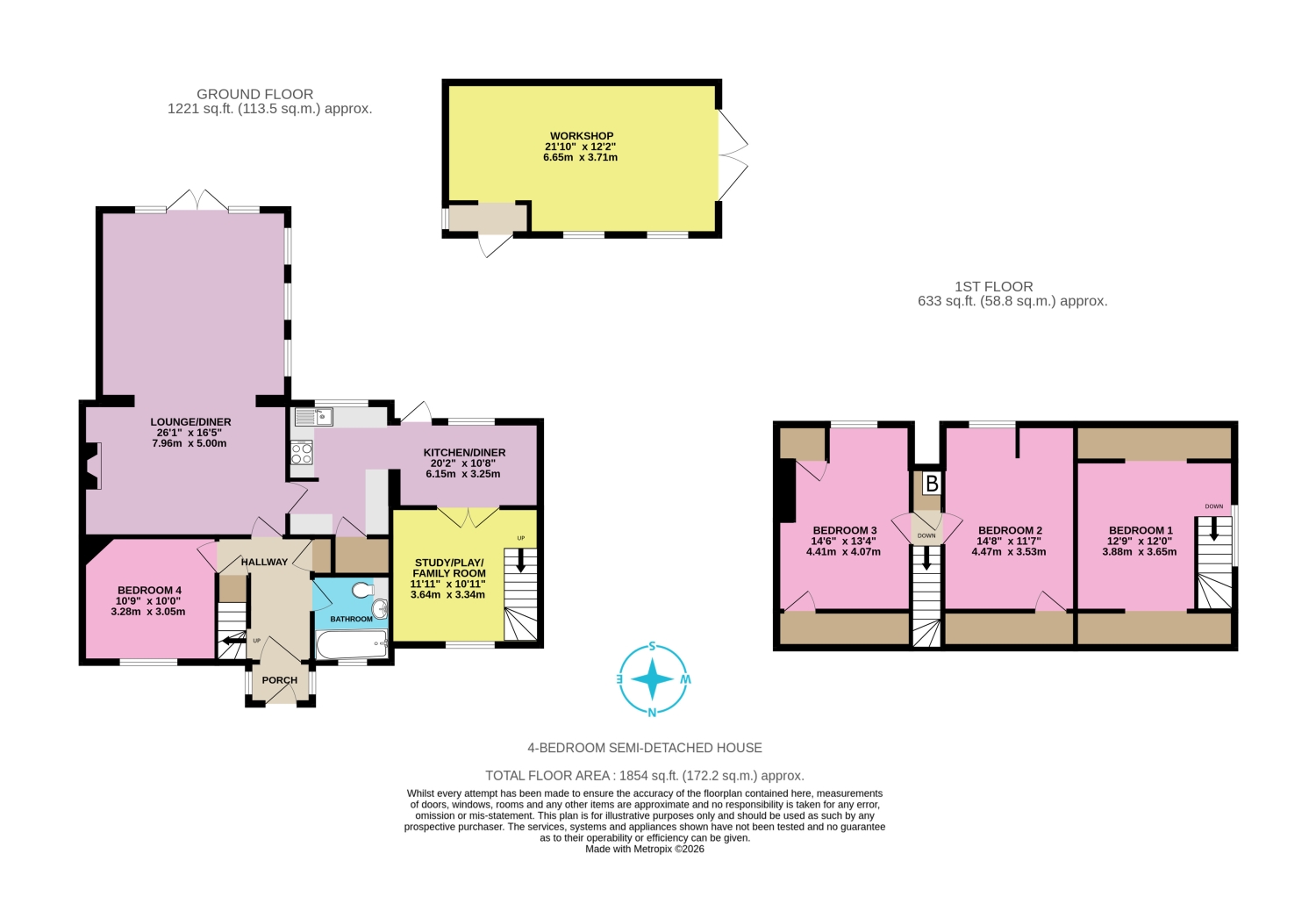 20, Greenways, Norwich floorplan