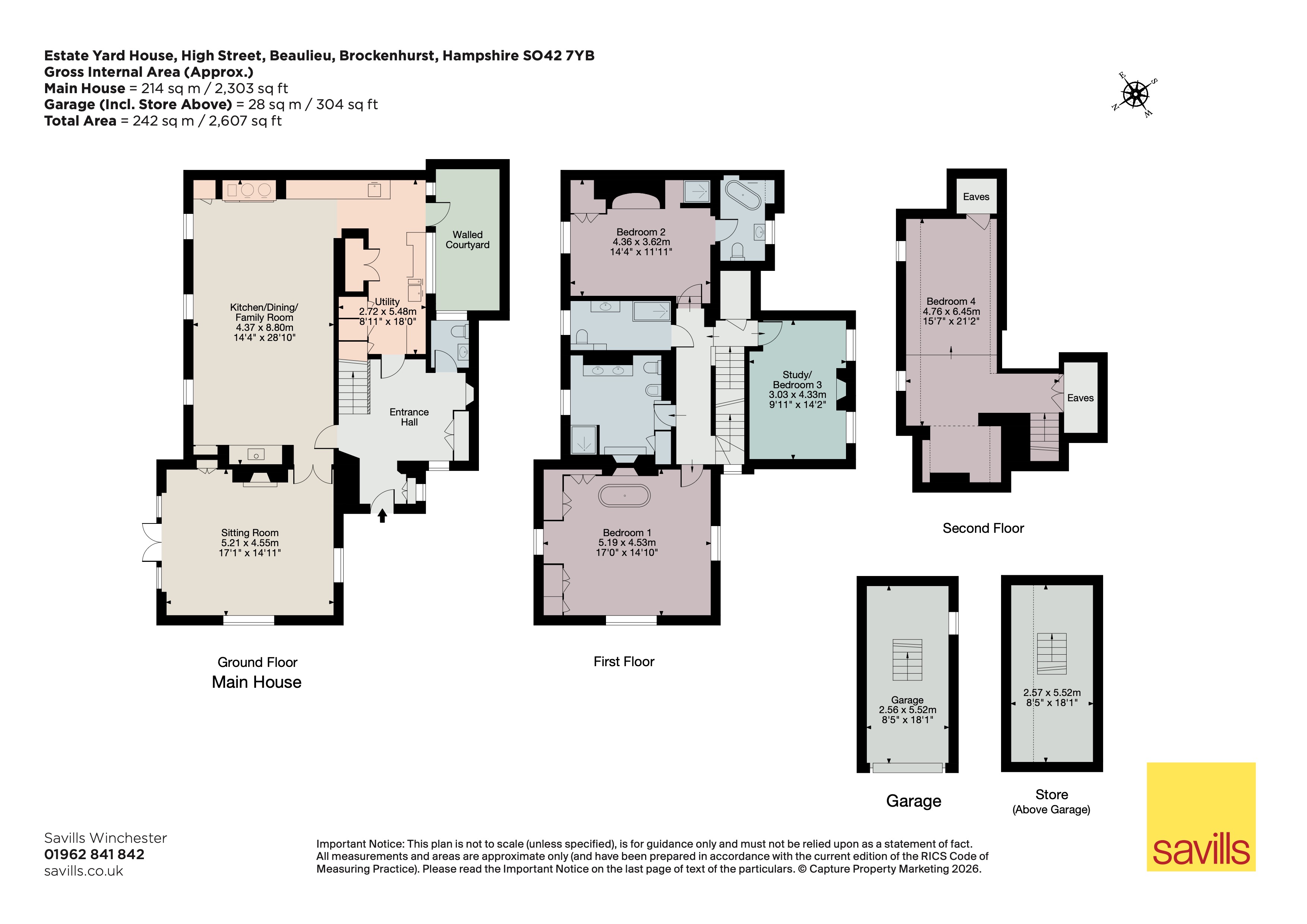 Estate Yard House,, High Street, Brockenhurst floorplan