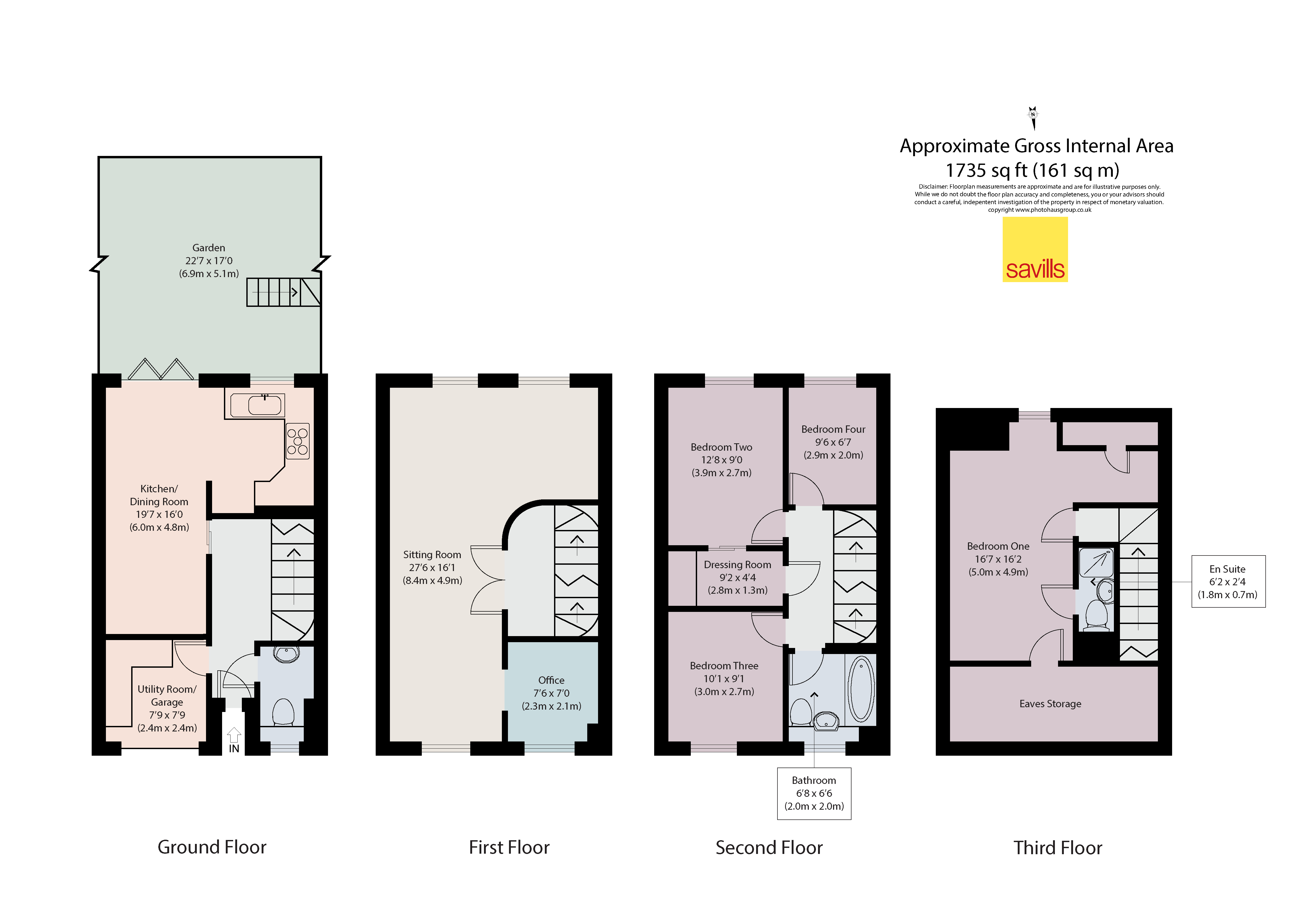 Portland Square, London floorplan