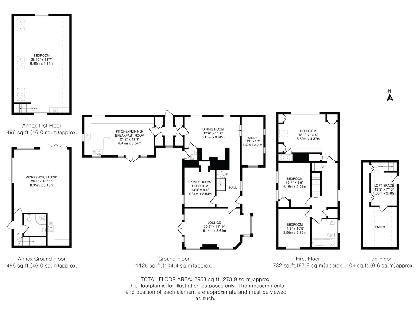 Reeves Cottage, Crunnells Green, Preston floorplan