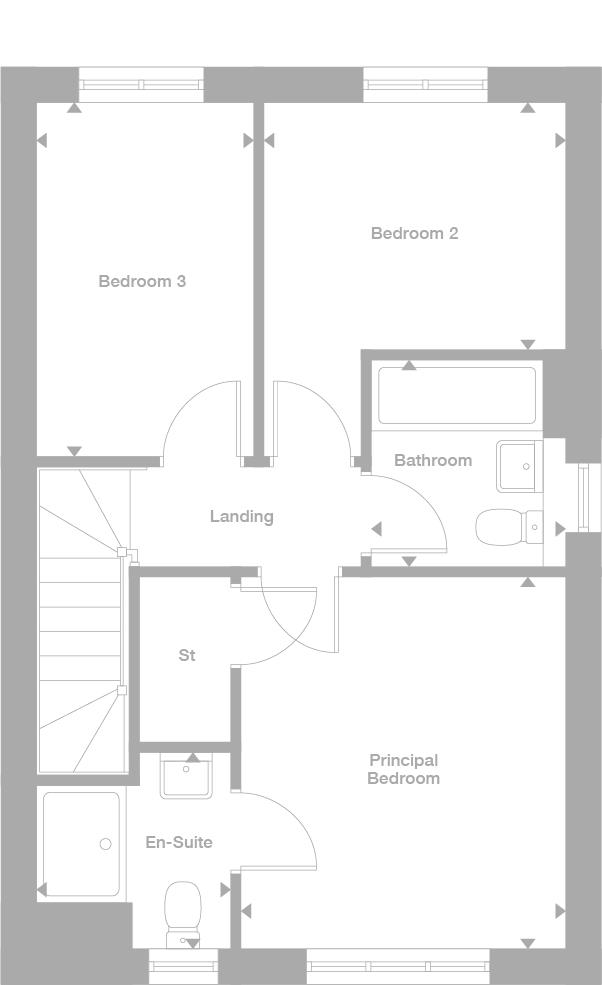 118, Woodhead Road, Honley floorplan