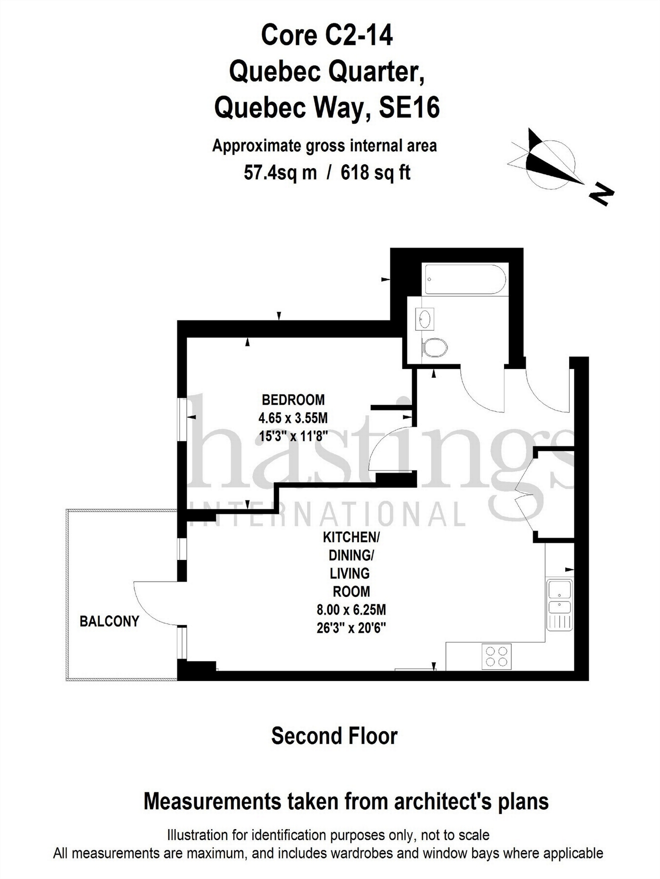 1 Bedrooms Flat for sale in Sitka House, 20 Quebec Way, Canada Water SE16