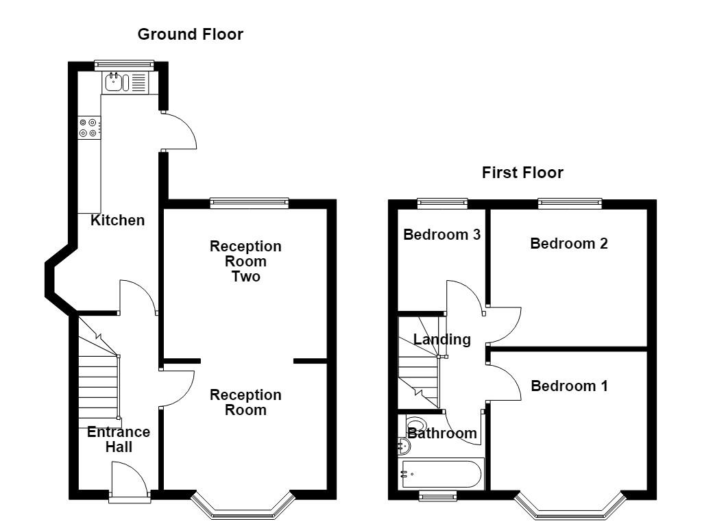 46, Russell Road, Salford floorplan