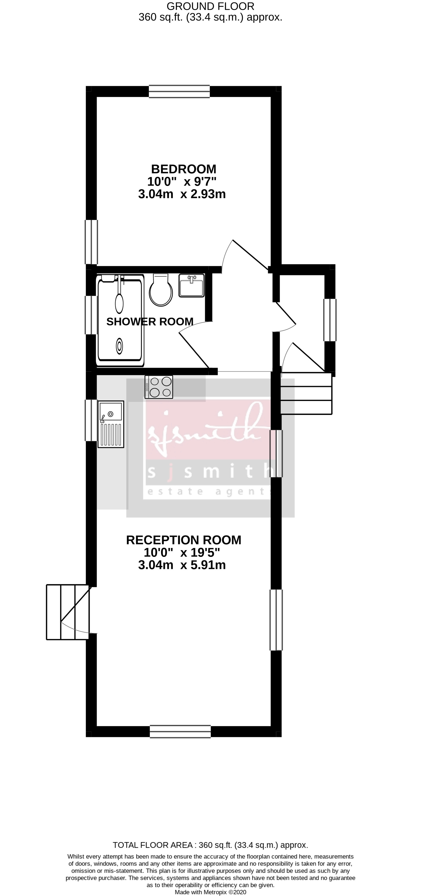 1 bed mobile/park home for sale in New Site, Meadowlands, Addlestone