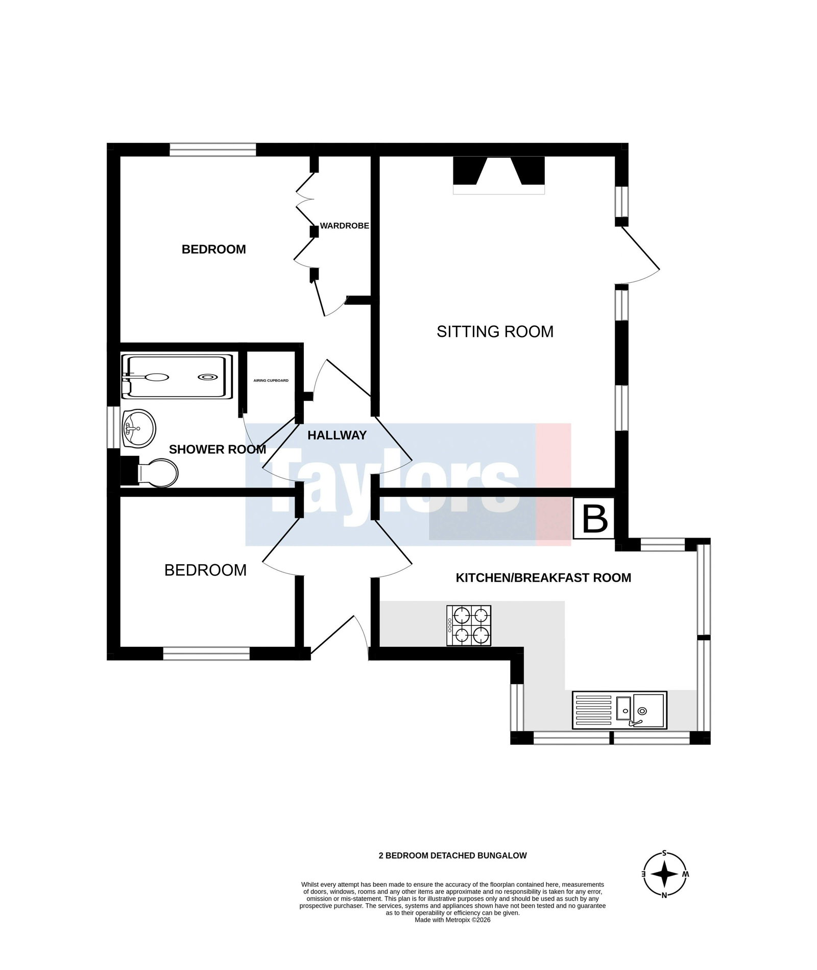 11, Walnut Close, Stourbridge floorplan