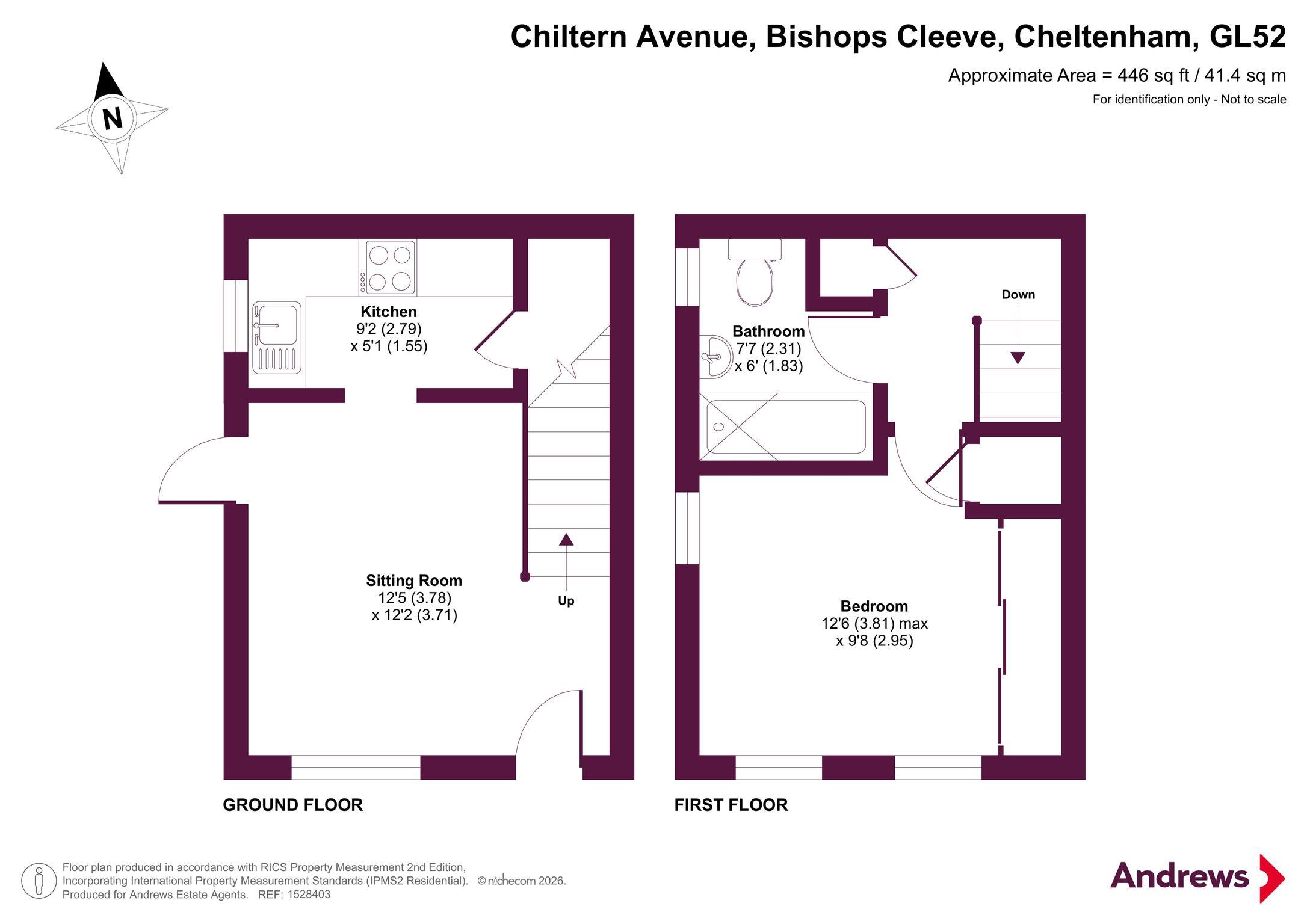 39, Chiltern Avenue, Cheltenham floorplan