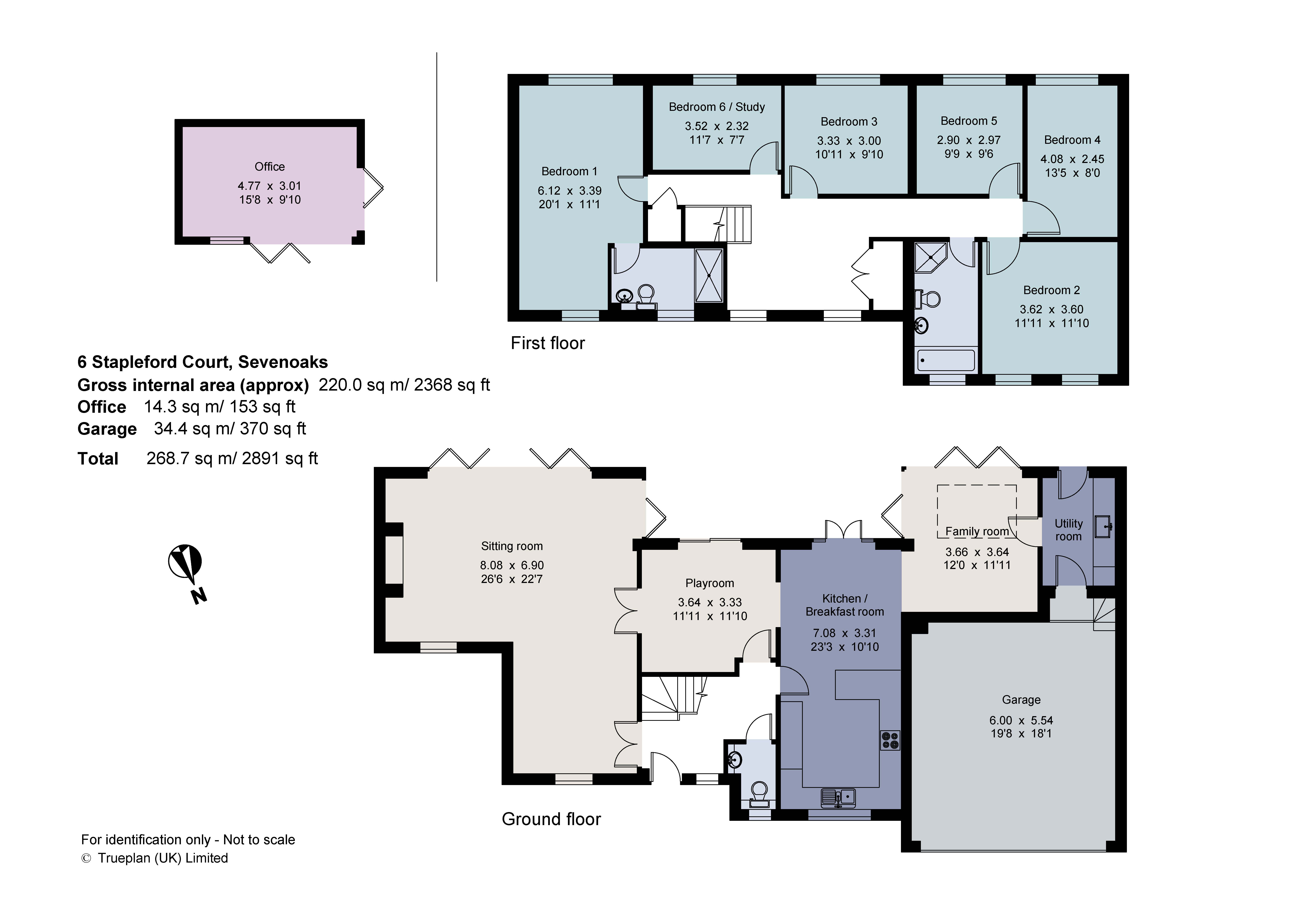 6, Stapleford Court, Kent floorplan