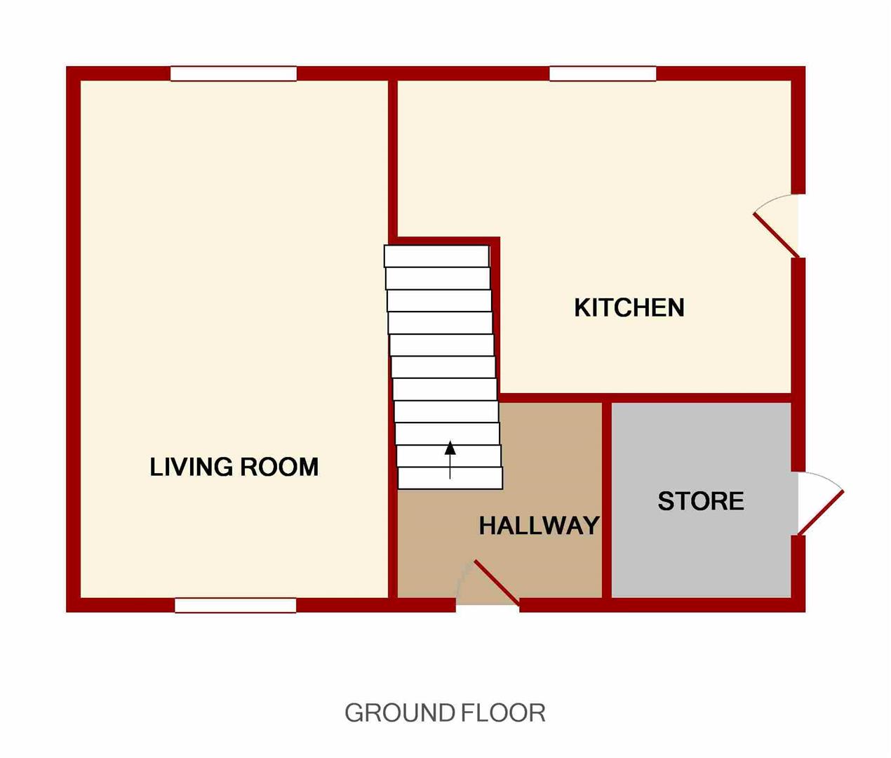 3 Bedrooms End terrace house for sale in Oak Way, Littledean, Cinderford GL14