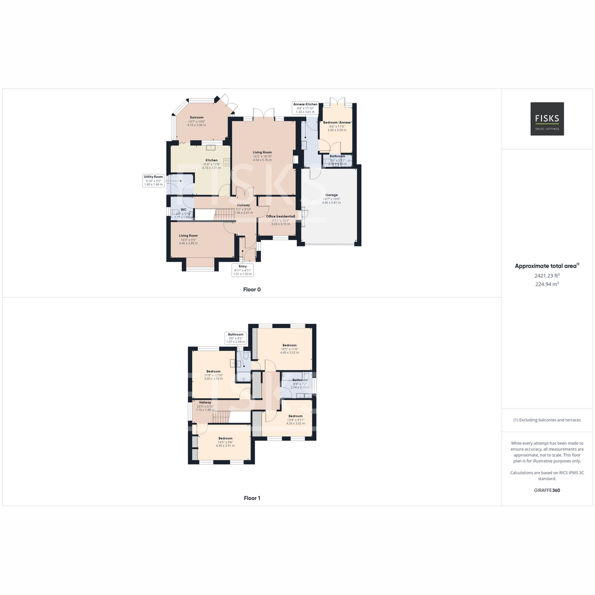 27, South View Road, Benfleet floorplan