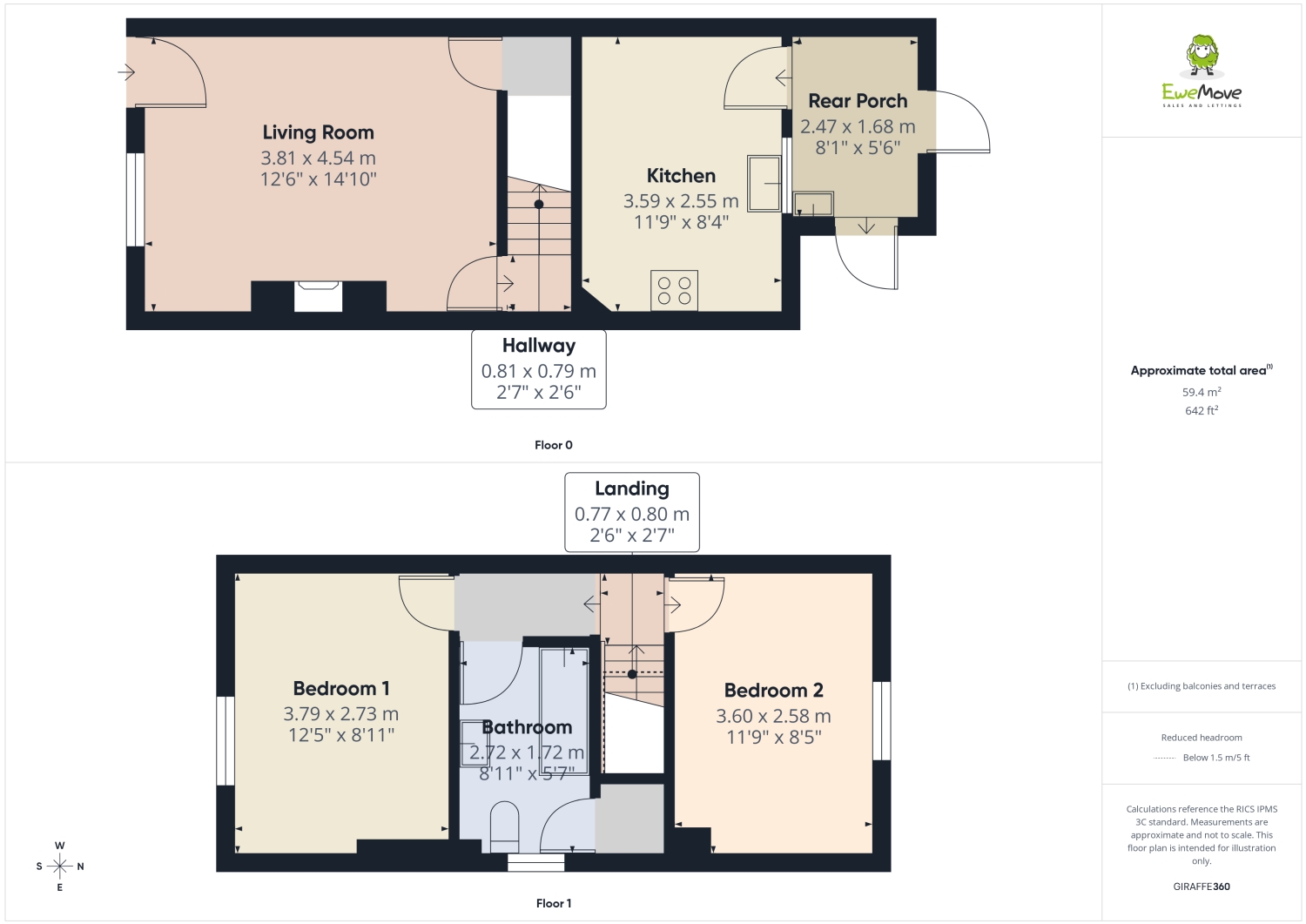 2, Denstone Street, Wakefield floorplan