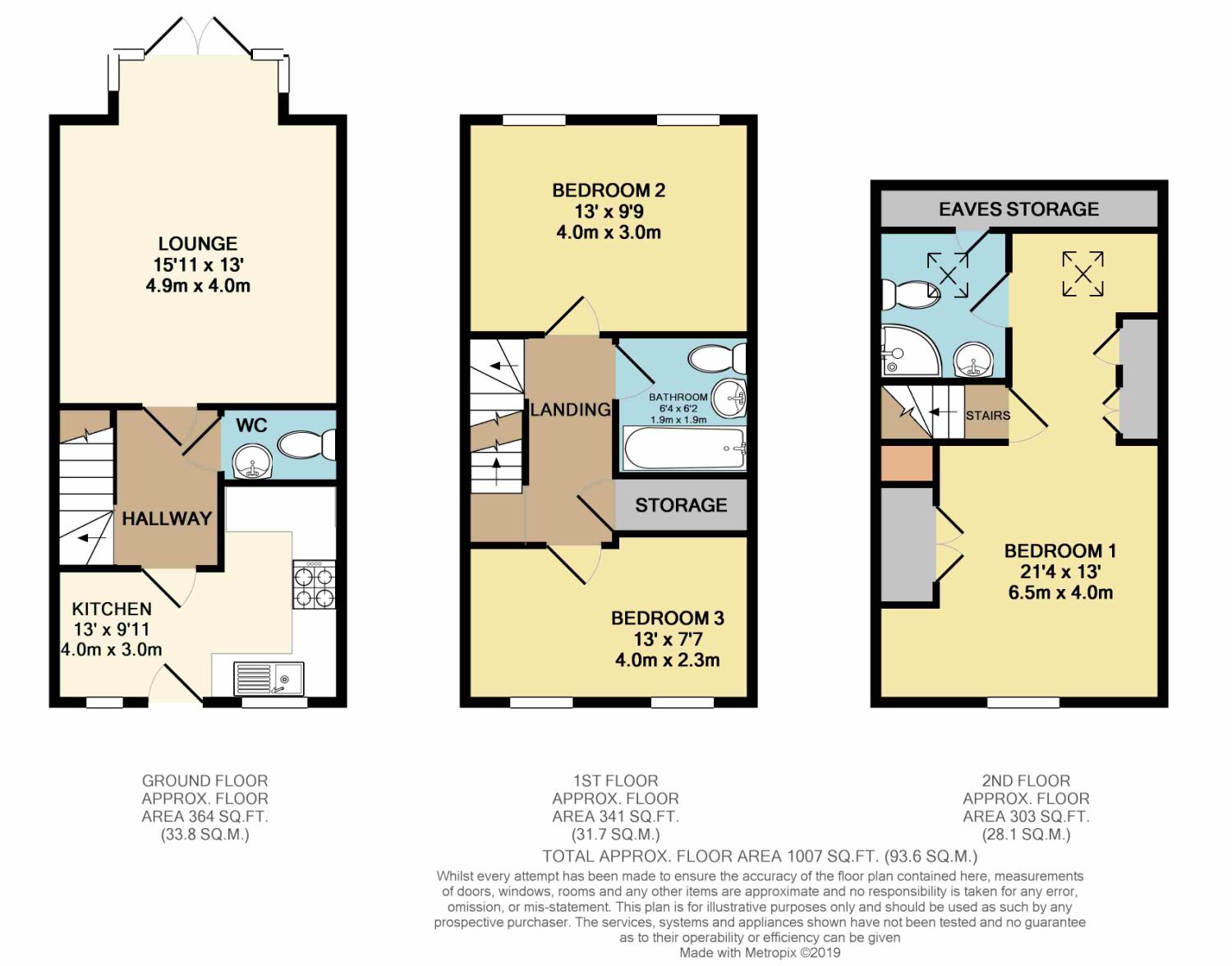 3 Bedrooms Town house for sale in Mallard Chase, Hatfield, Doncaster DN7