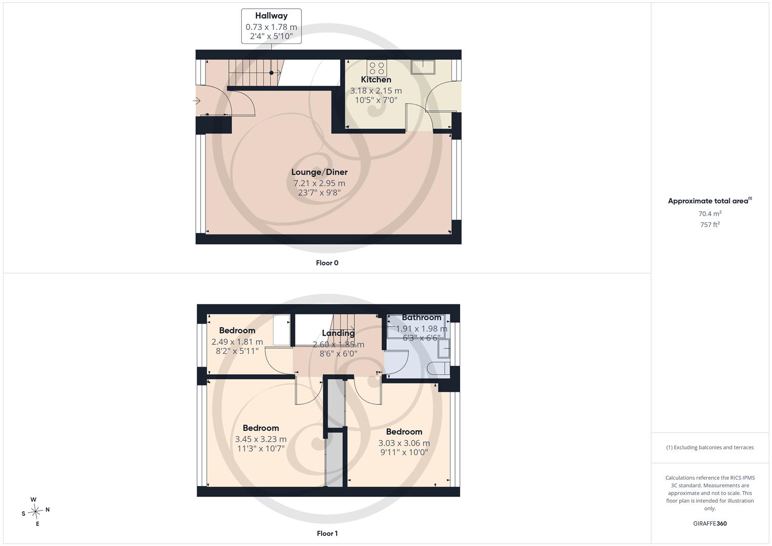 19, Bennet Court, Leeds floorplan