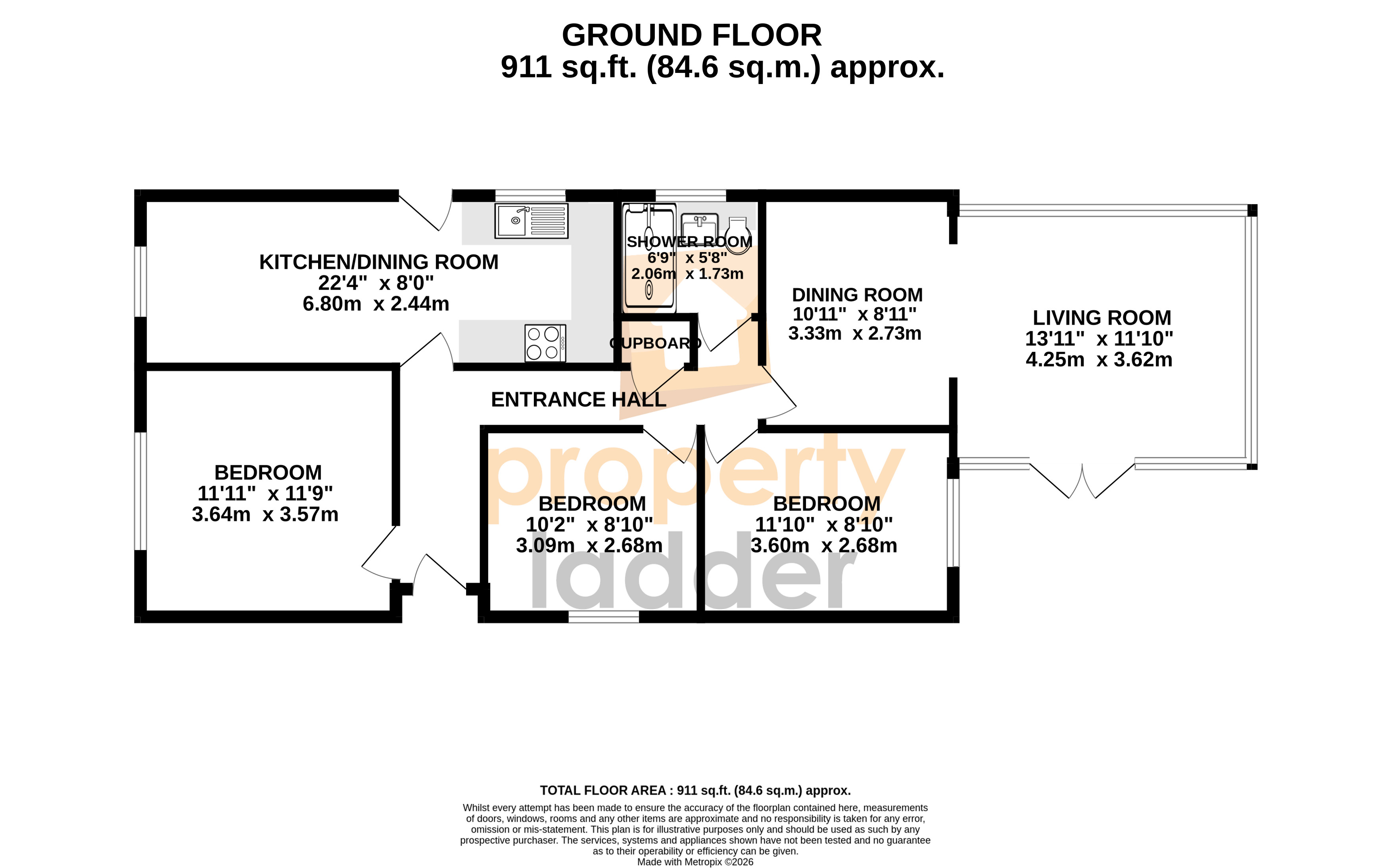 17, Grant Road, Norwich floorplan