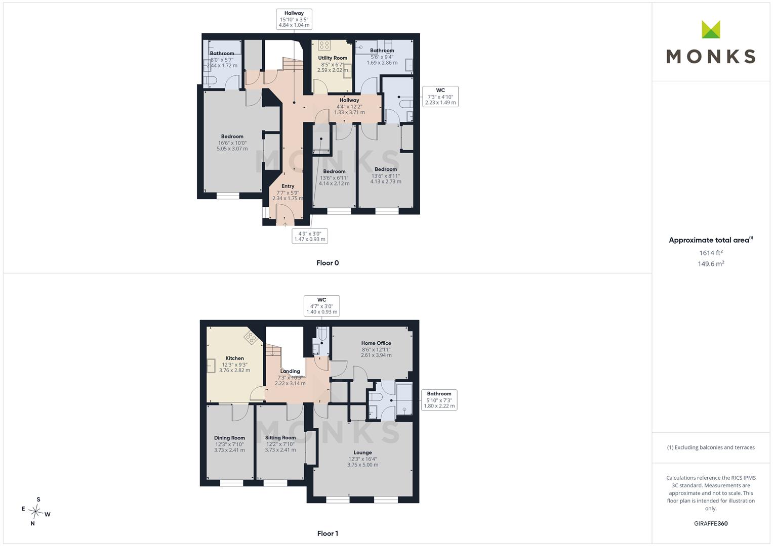 7 Bishopstone Mansions, Town Walls, Shrewsbury floorplan