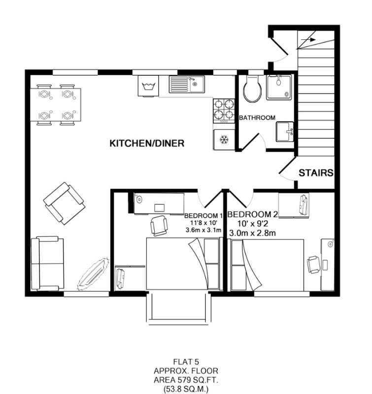 Victoria Court Mews, Victoria Road, Leeds floorplan