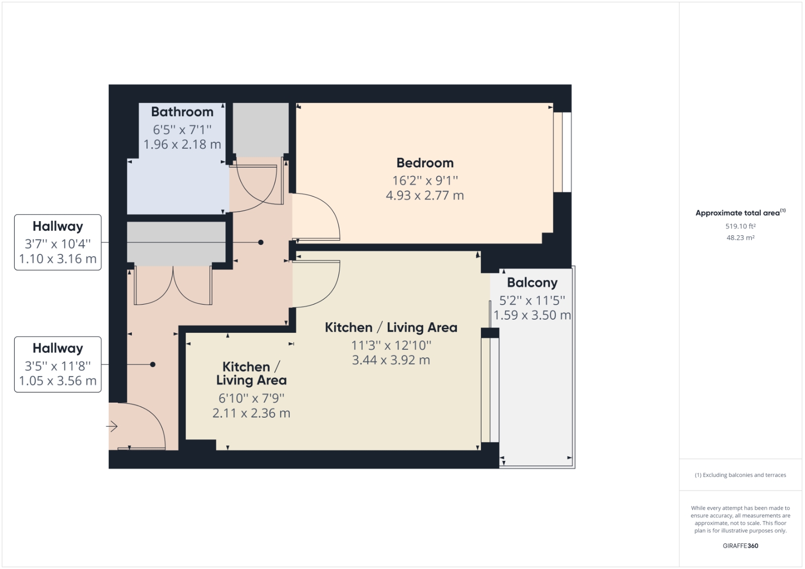 2, Kempton House, 122 High Street floorplan