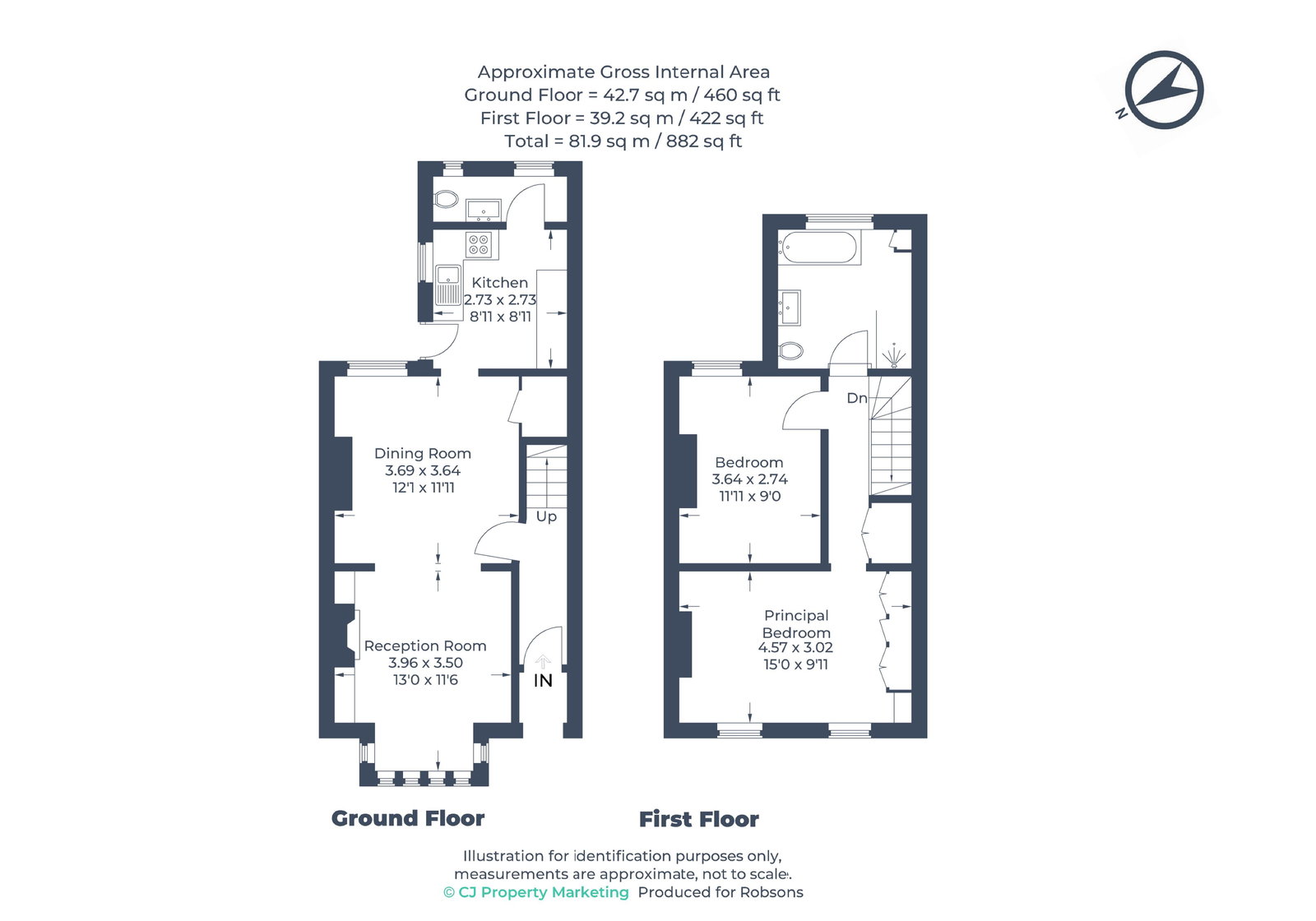 123, High Street, Northwood floorplan