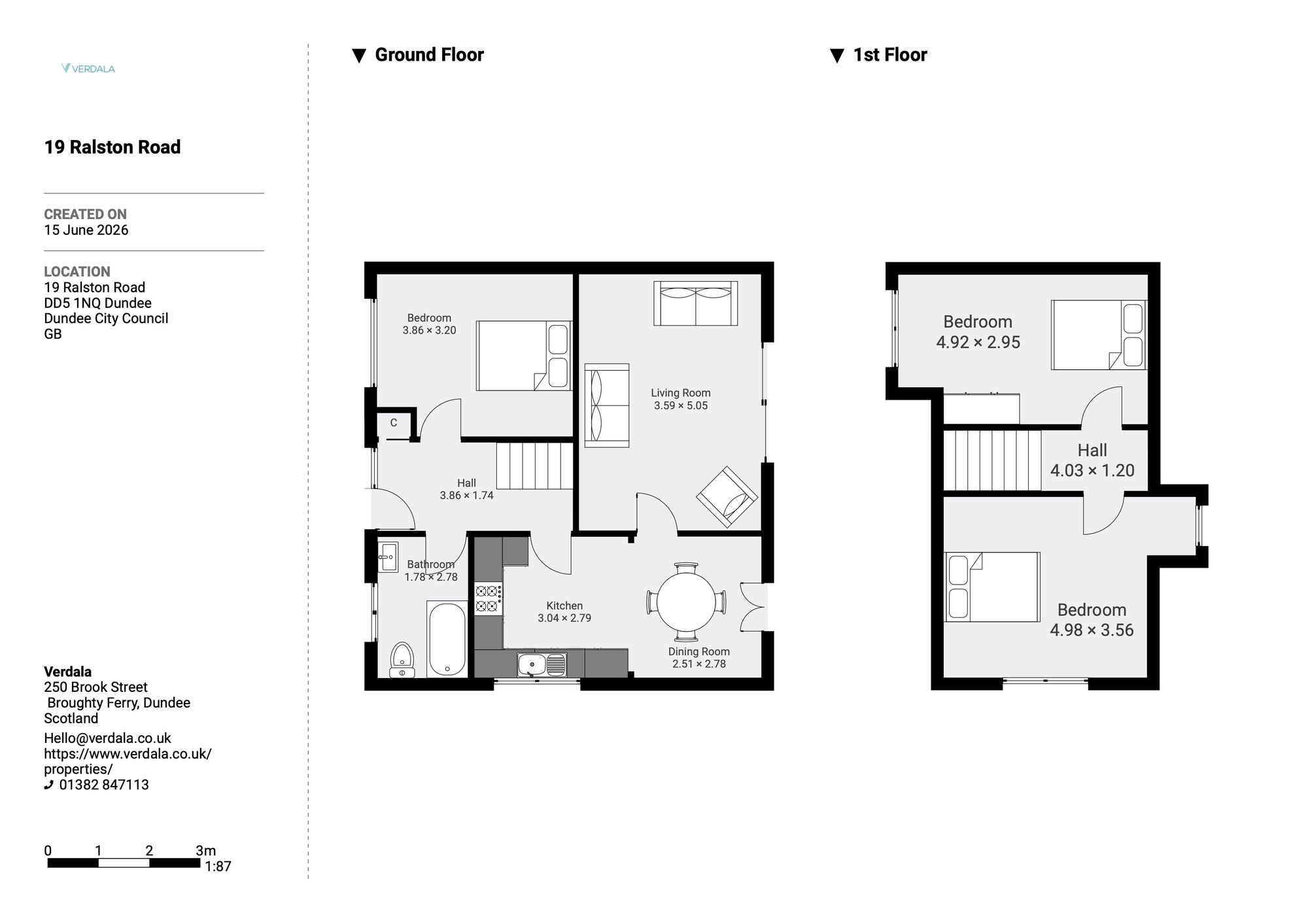 19, Ralston Road, Dundee floorplan