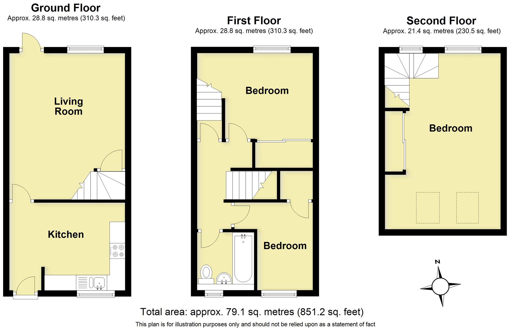 27, Wavytree Close, Warwick floorplan
