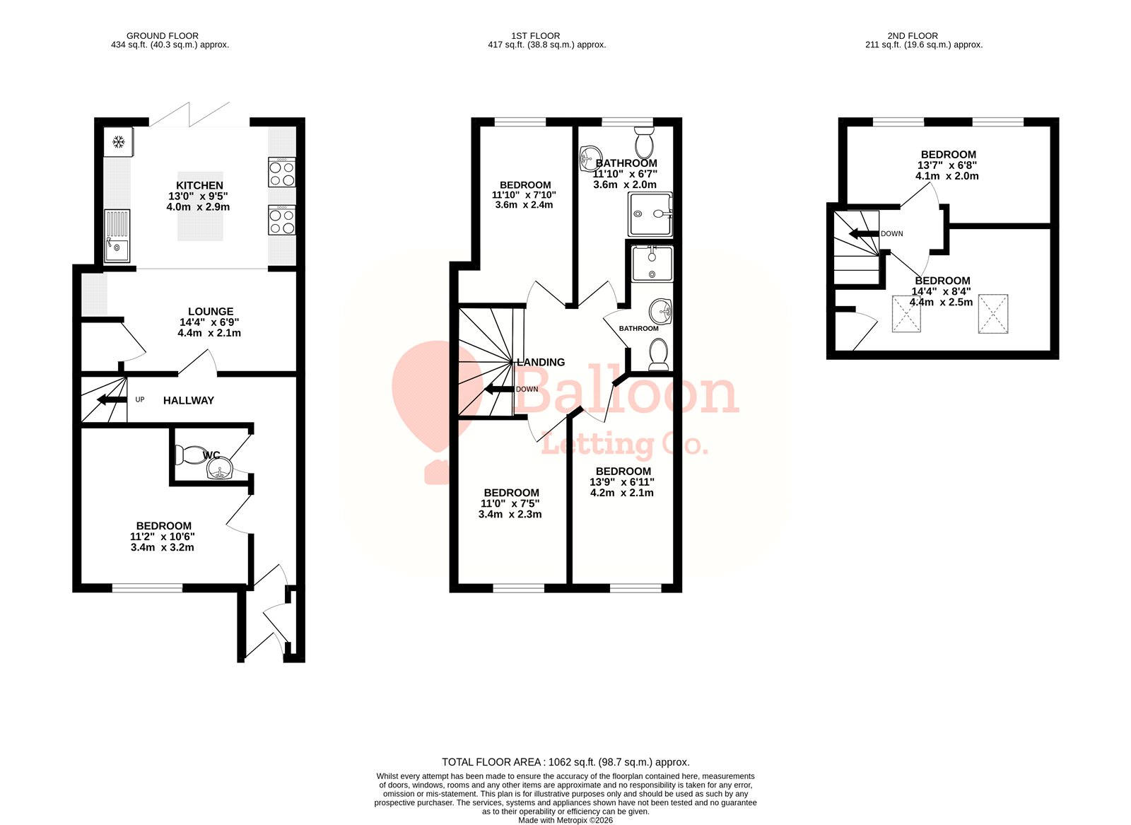 Filton Avenue, Bristol floorplan