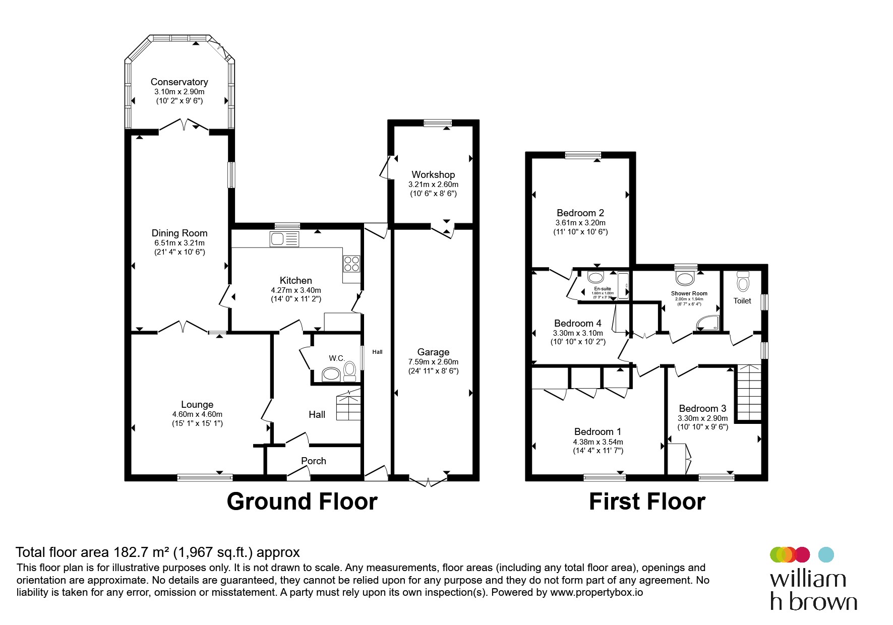 17, Britten Crescent, Chelmsford floorplan
