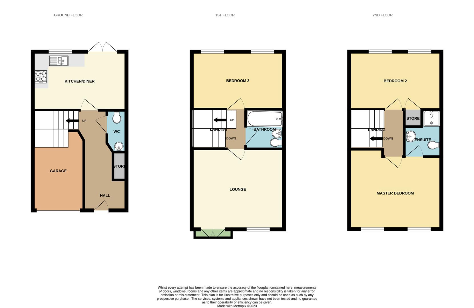 7, Windhill Rise, Barnsley floorplan