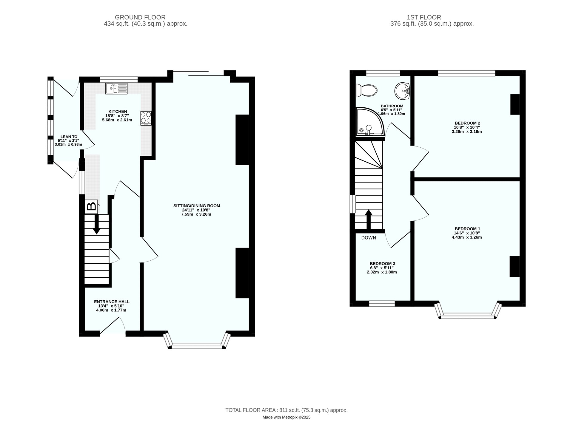 Cowick Hill, Exeter, Devon floorplan