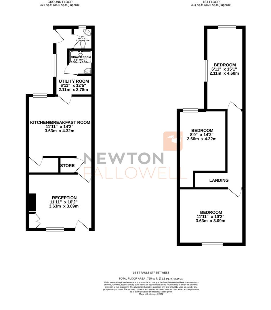 St. Pauls Street West, BurtonOnTrent DE14, 3 bedroom terraced house