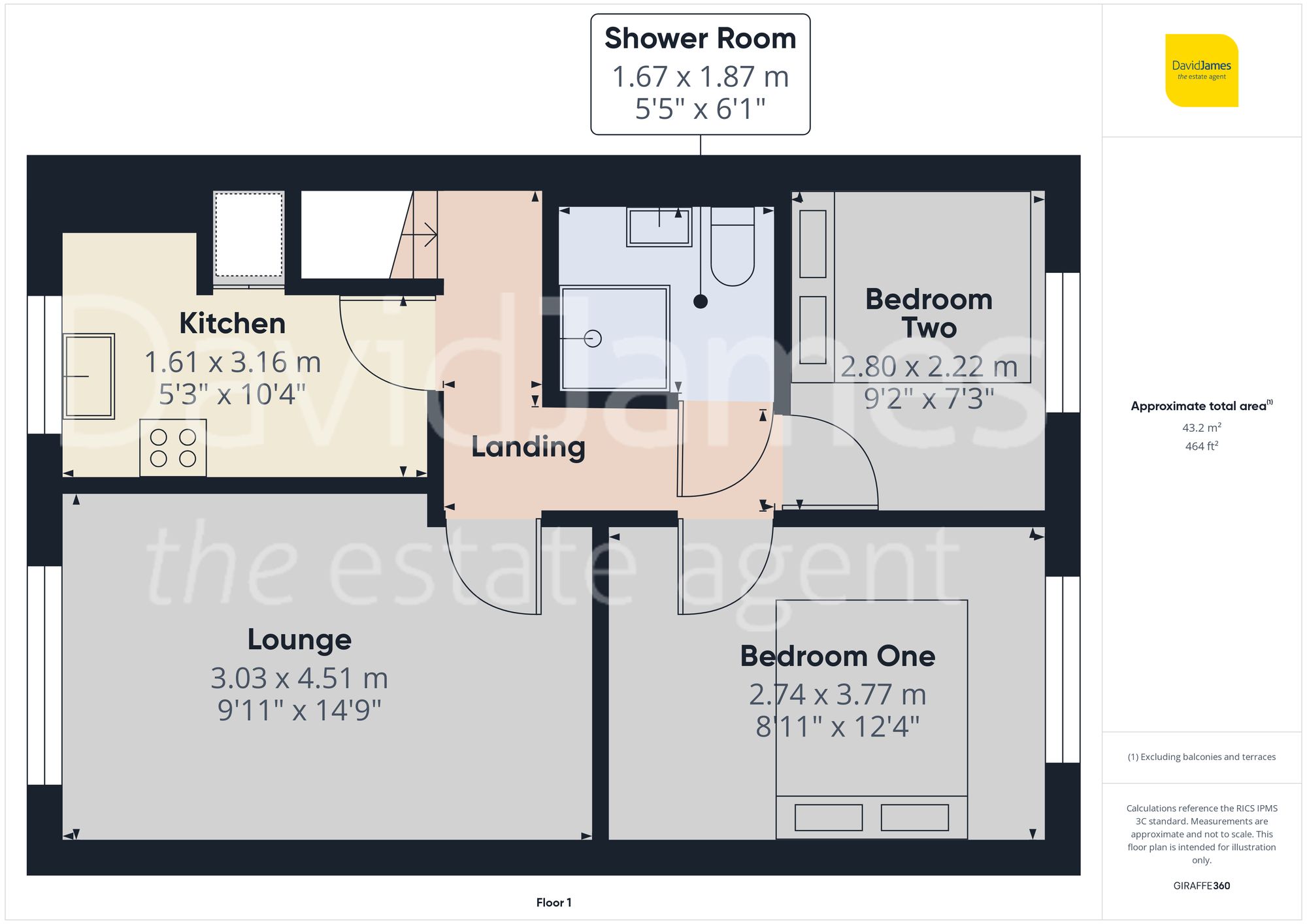 2 Manor Green Walk, Nottingham floorplan