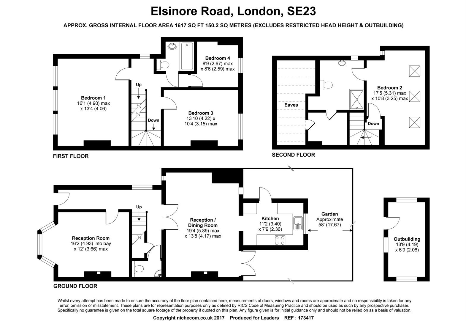 4 Bedrooms Detached house for sale in Elsinore Road, Forest Hill, London SE23