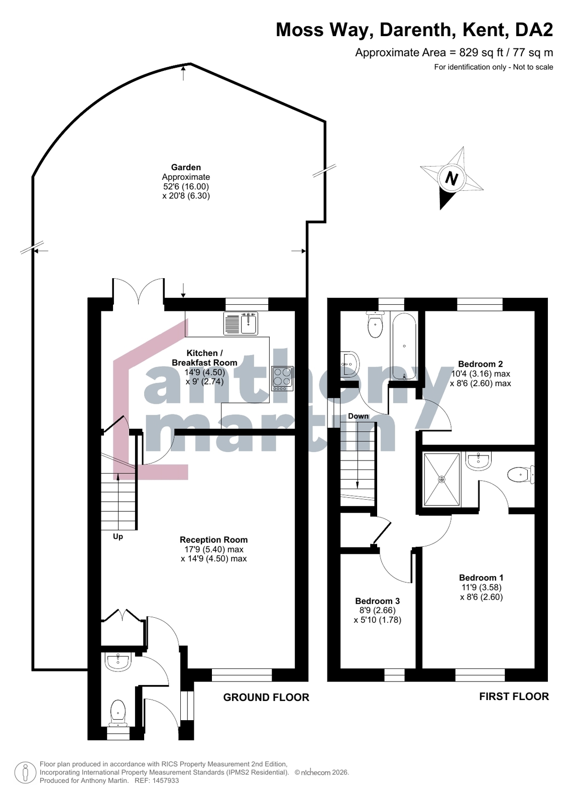 28, Moss Way, Kent floorplan