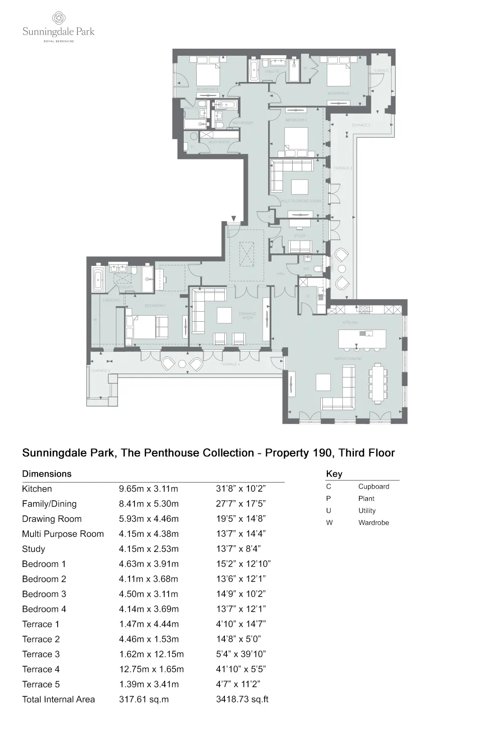 Sunningdale - Berkeley Group , Larch Avenue, Ascot floorplan
