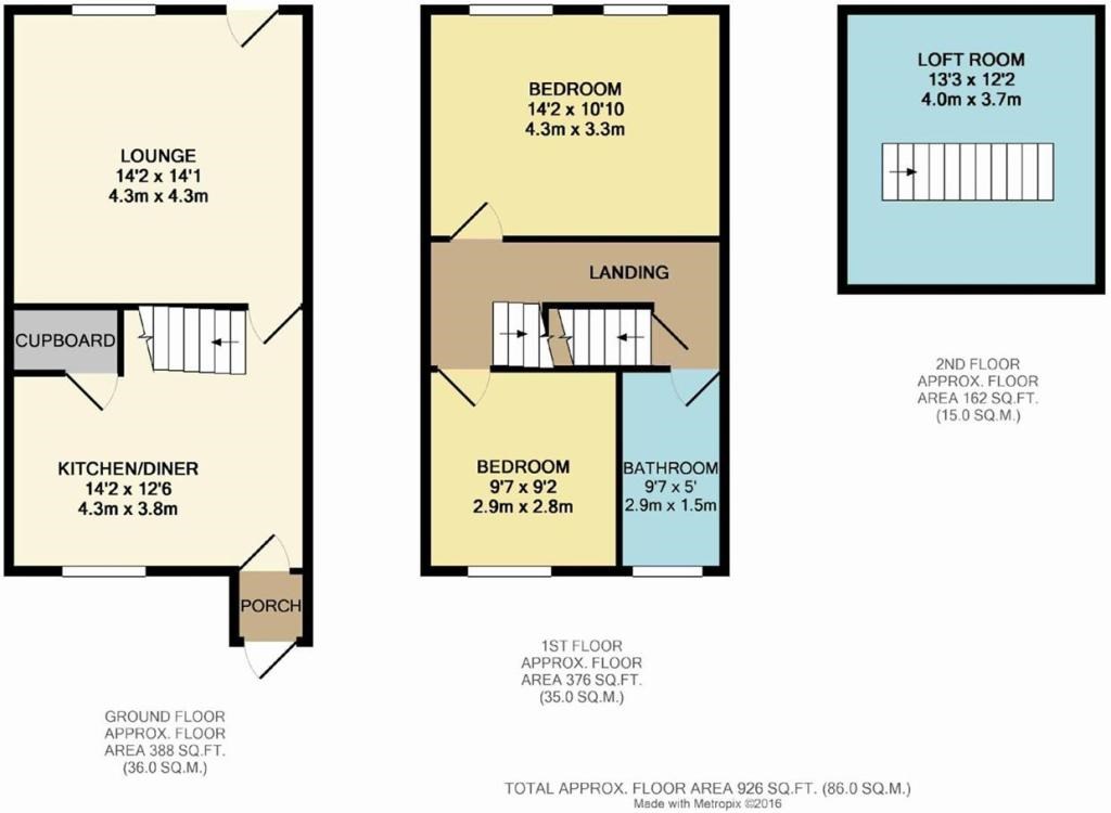 Victoria Street, Ramsbottom, Bury BL0, 2 bedroom terraced house for