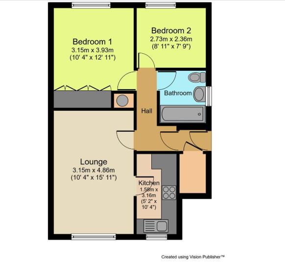31, Tay Court, Bradford floorplan