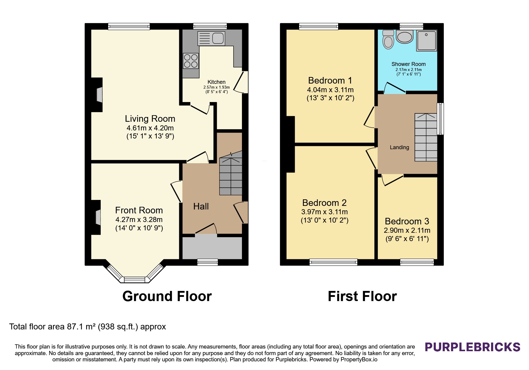 99, Marsh Lane, Birmingham floorplan