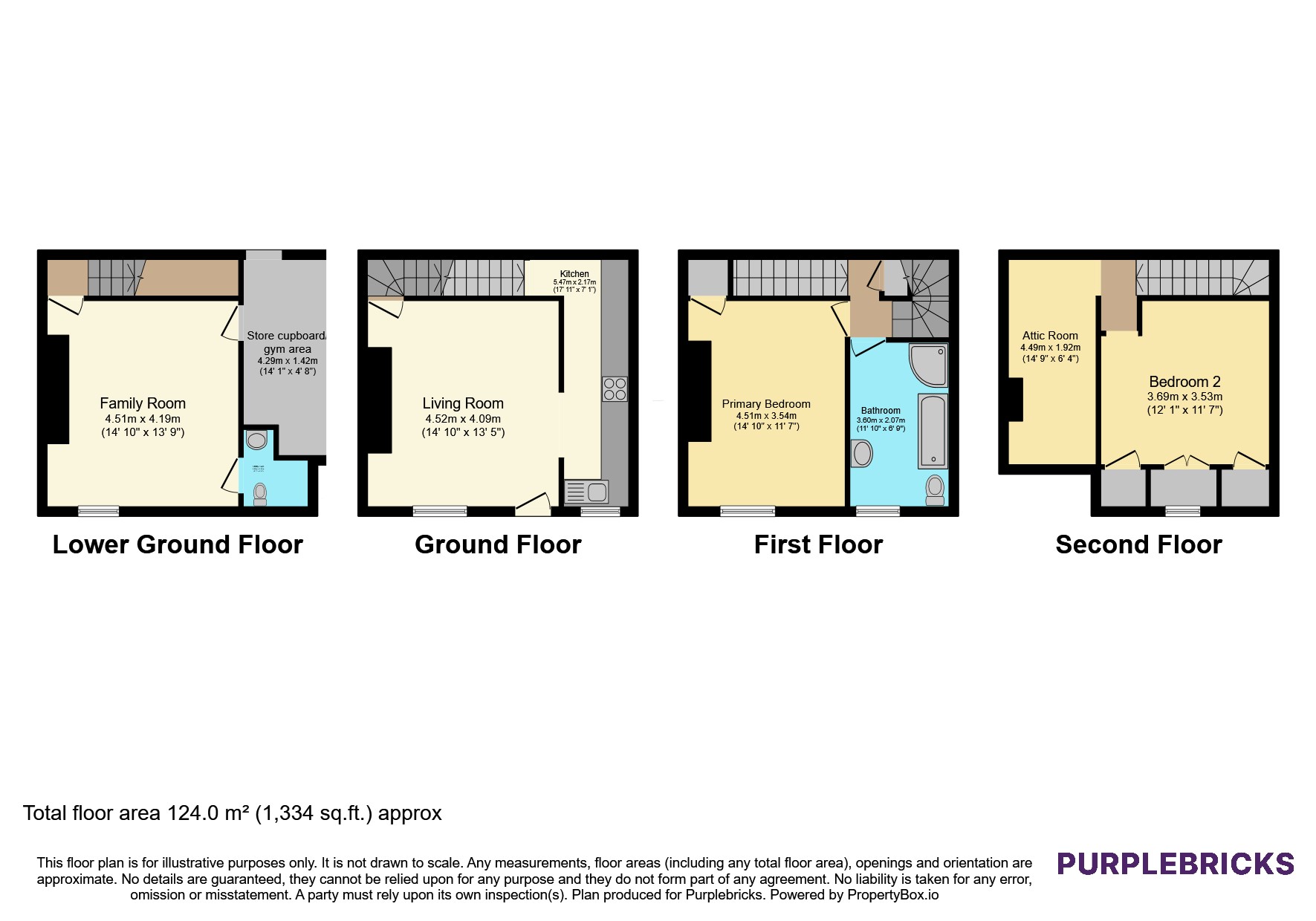 11, Olive Grove, Bradford floorplan