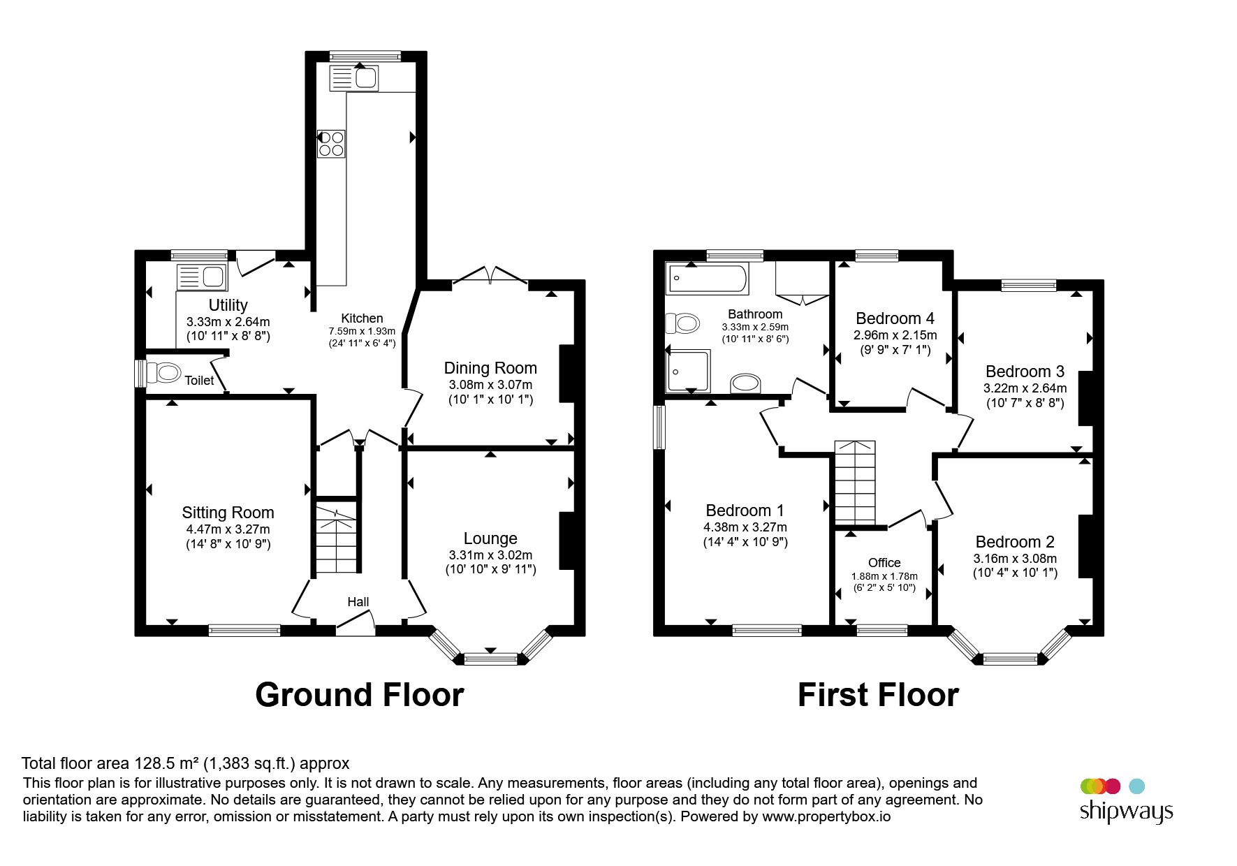 109, Wolverhampton Road, Kidderminster floorplan