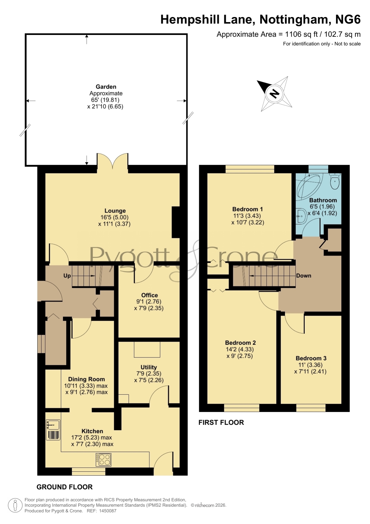 262, Hempshill Lane, Nottingham floorplan