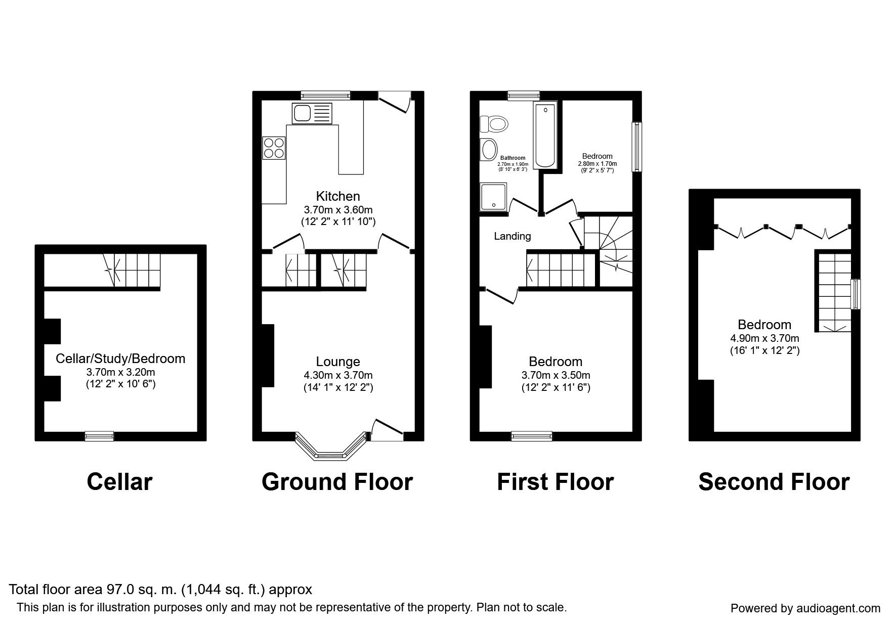 3 Bedrooms Terraced house to rent in Parson Cross Road, Sheffield S6