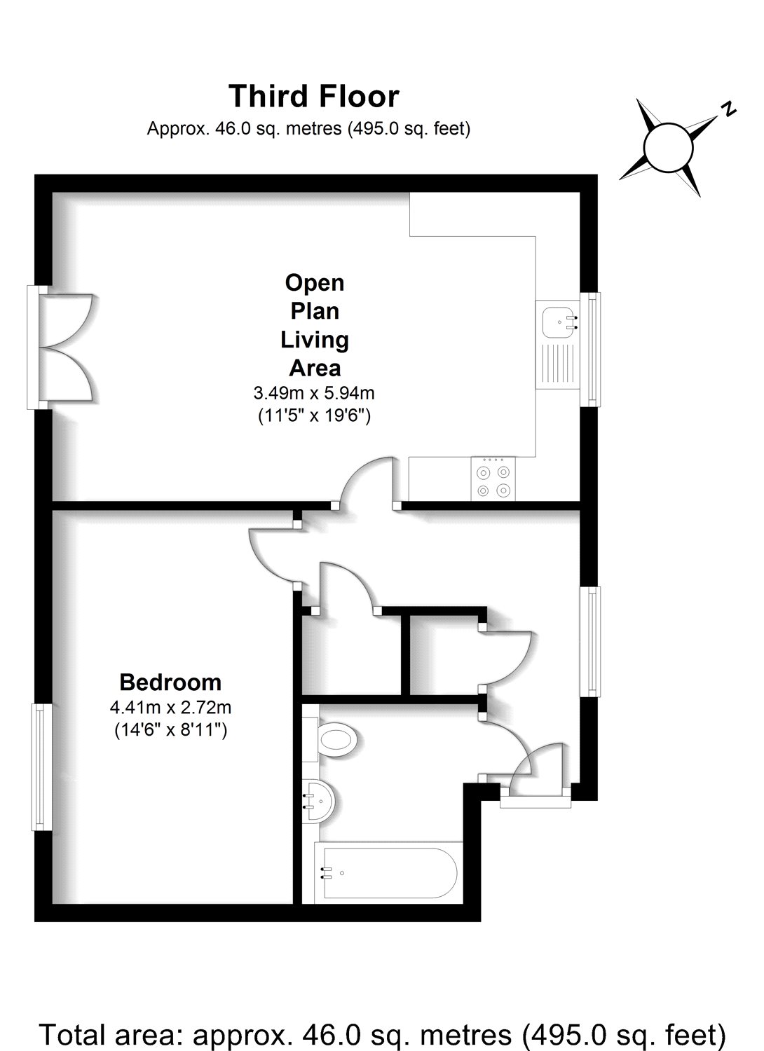 1 Bedrooms Flat for sale in Dali Court, 1 Ward Road, Watford, Hertfordshire WD24