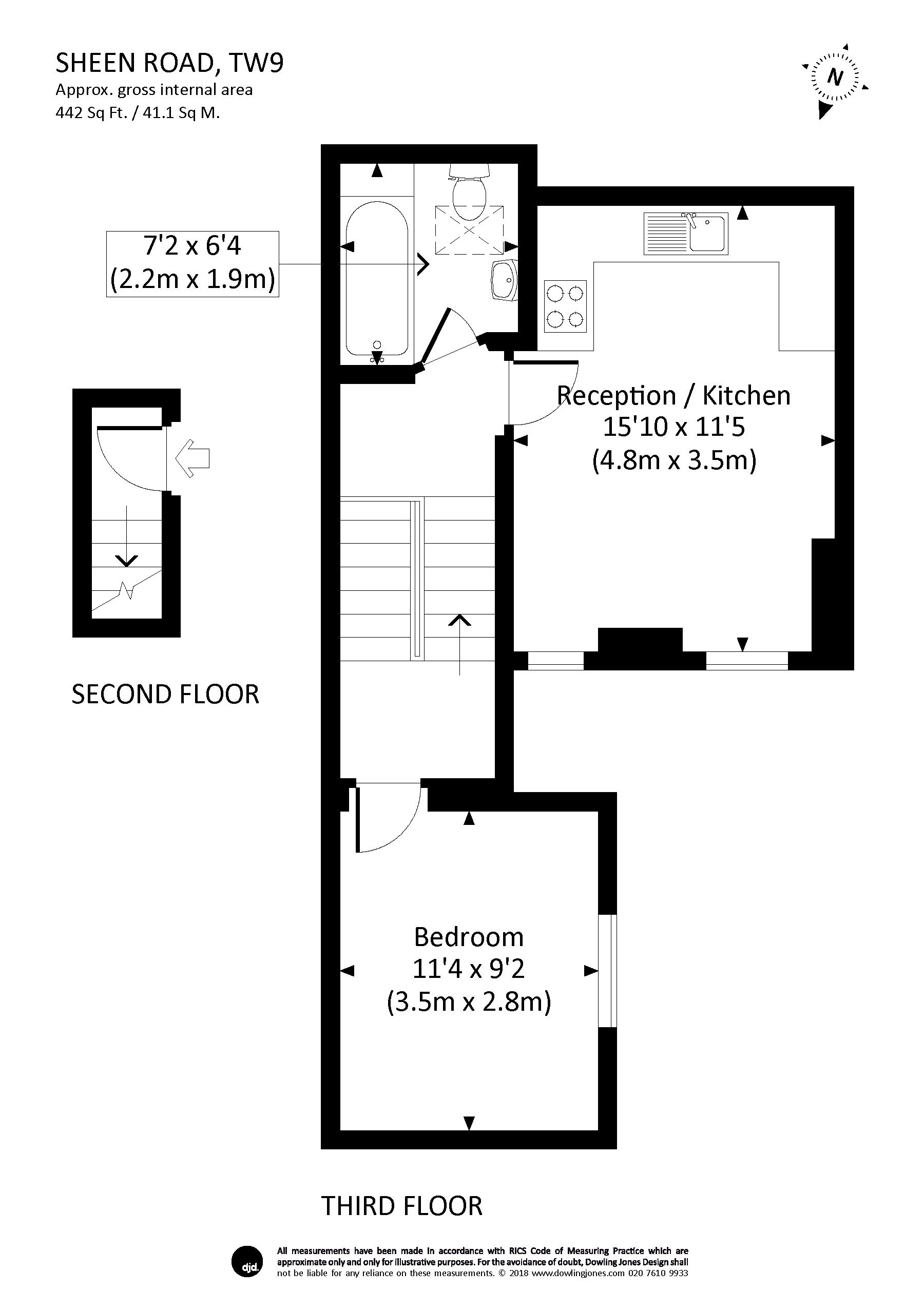 1 Bedrooms  to rent in Sheen Road, Richmond TW9