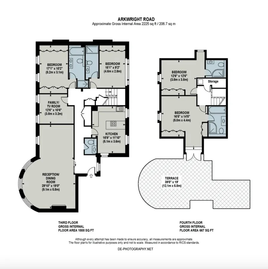 7 9, Arkwright Road, London floorplan