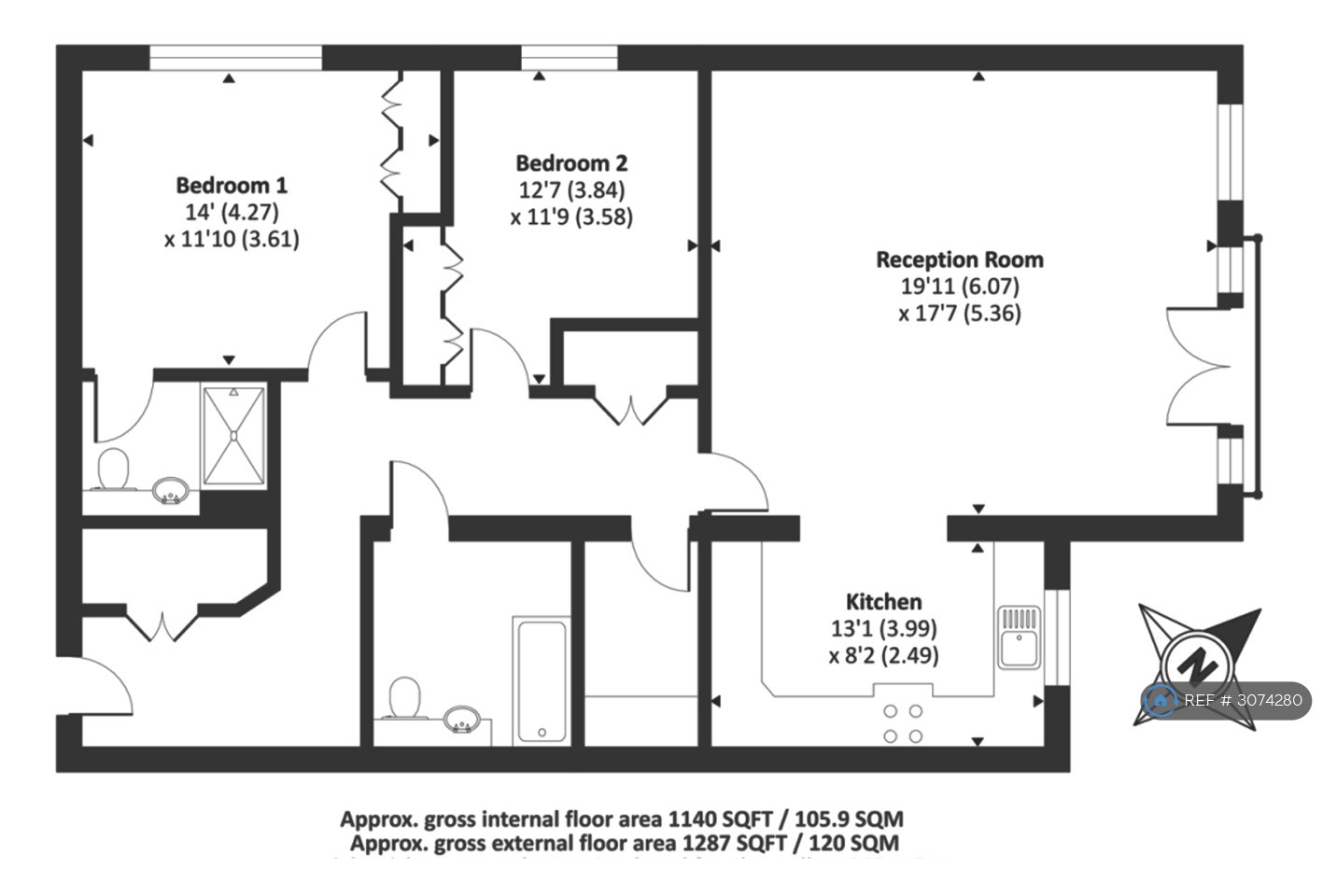 Thimble Hall, Devenish Road, Sunningdale floorplan