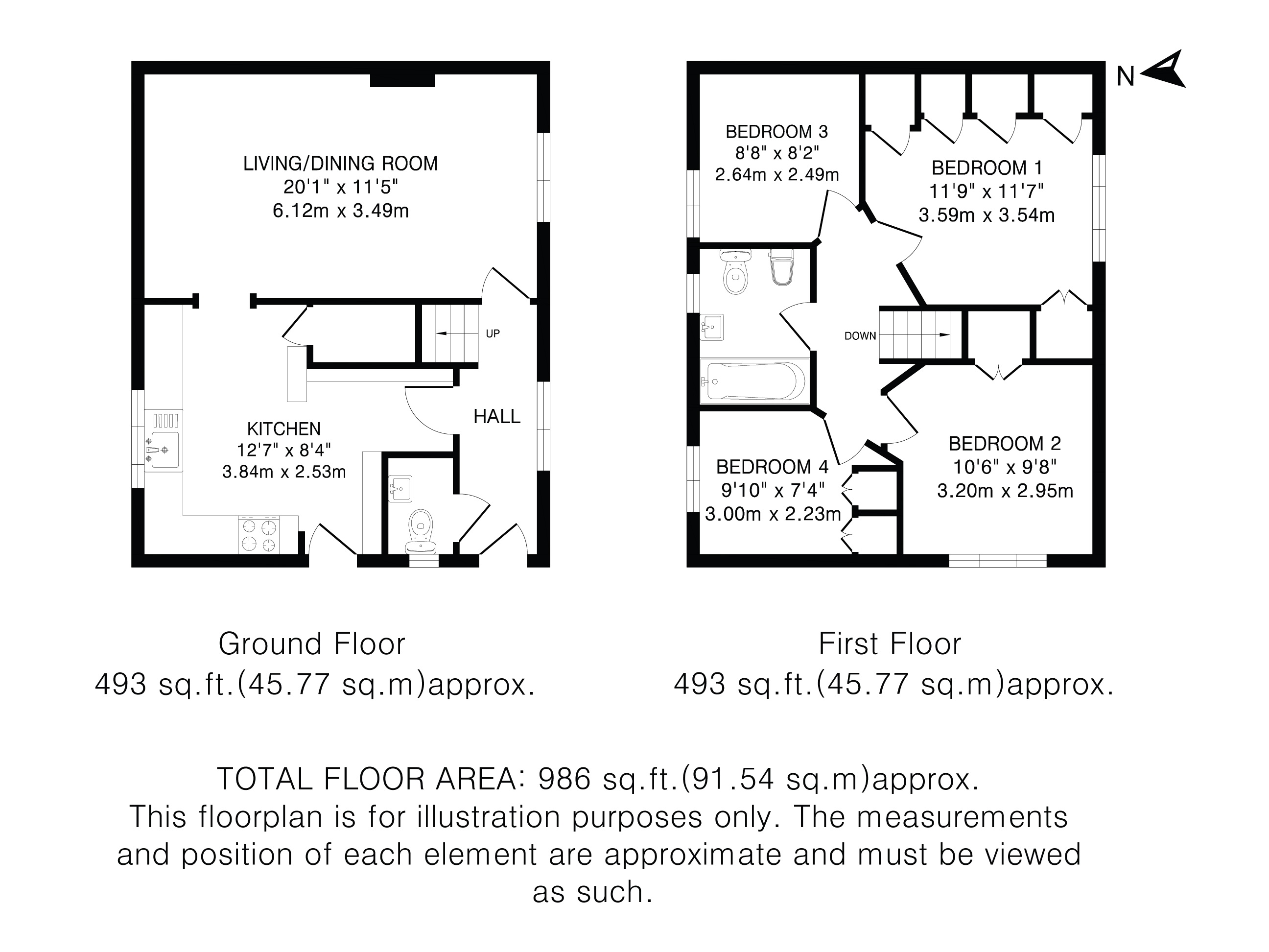 35, Haldens, Welwyn Garden City floorplan