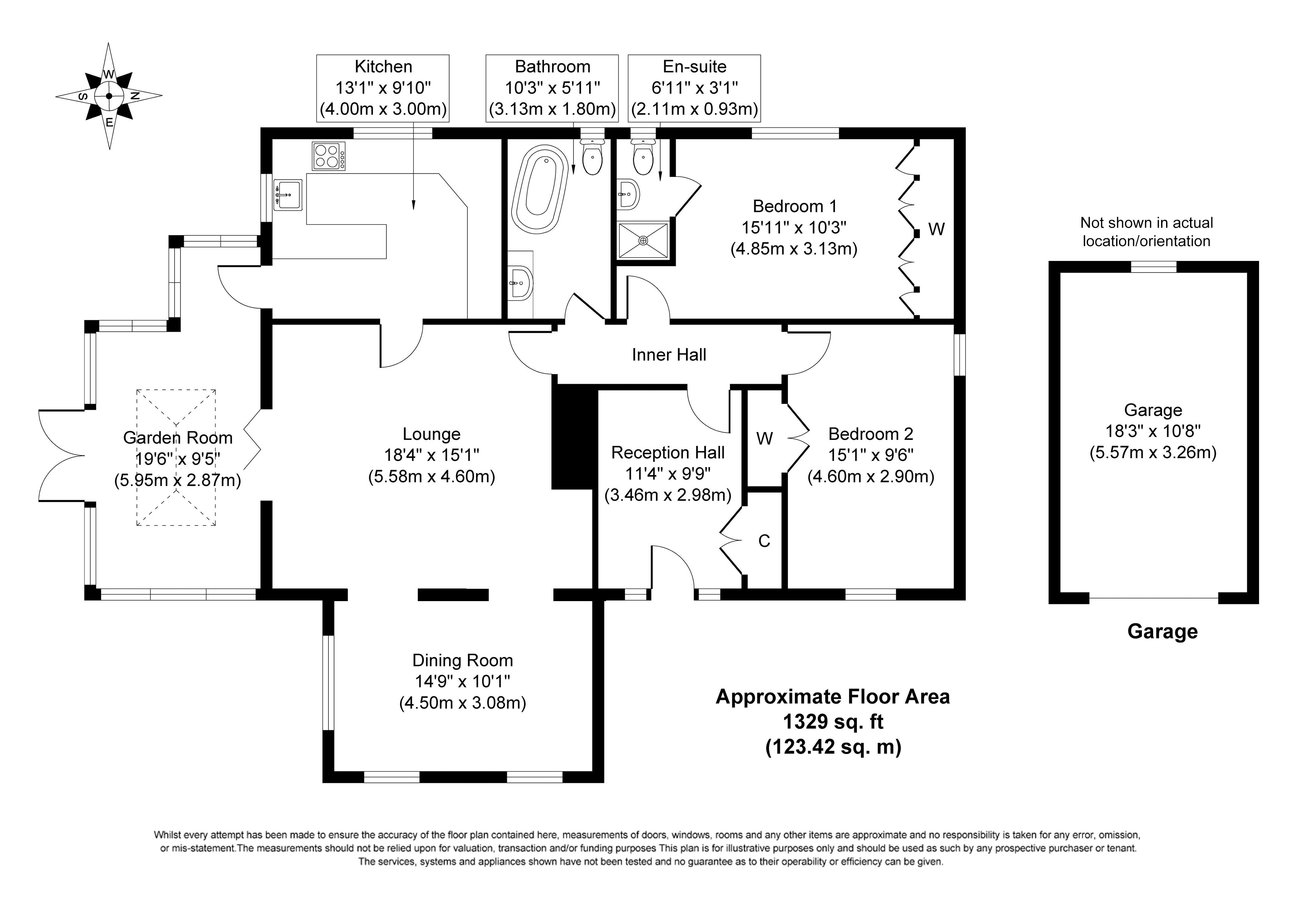 Lavender Cottage, Hall Road, Norwich floorplan